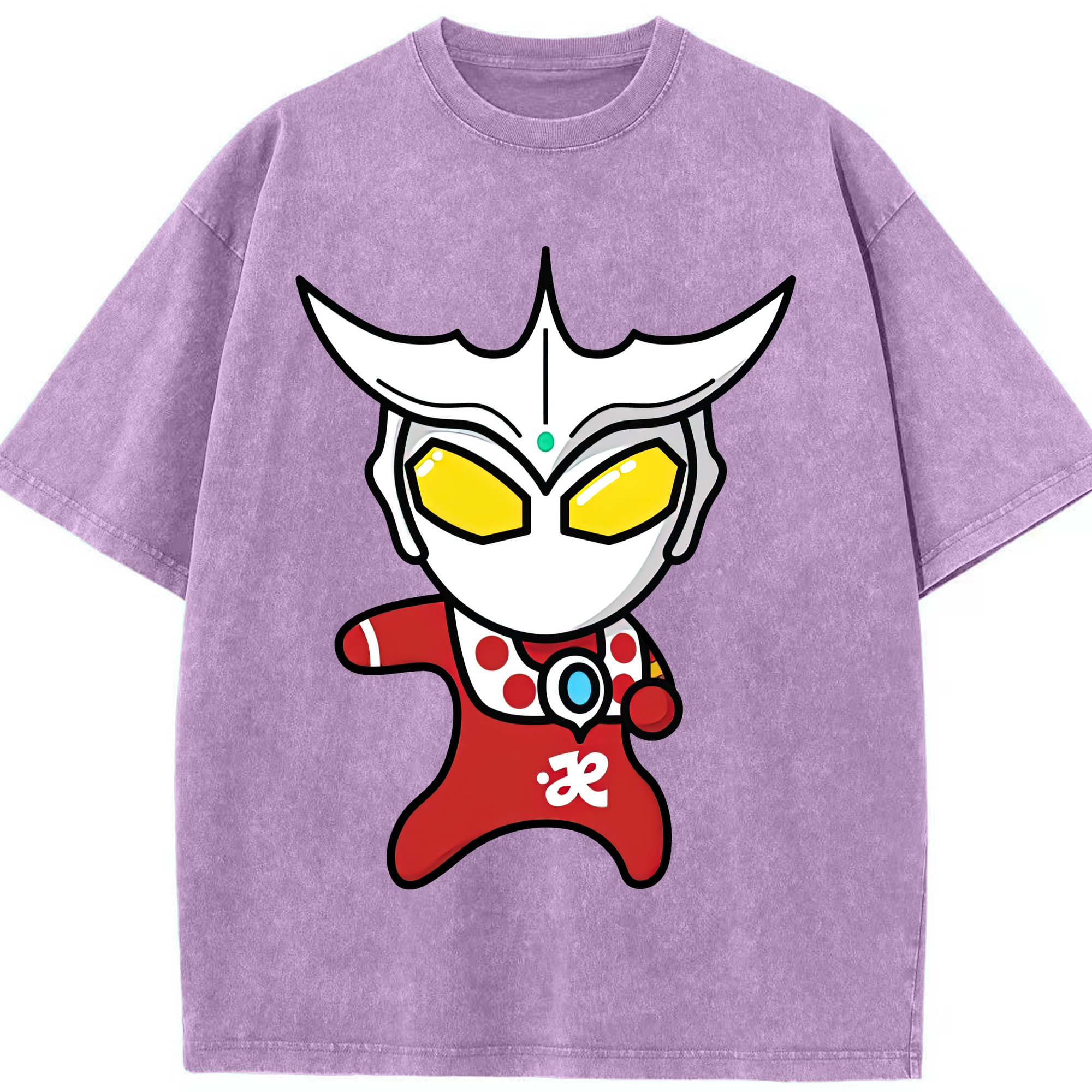 （画像用） ウルトラマン Ultraman 綿100% ヴィンテージ風 半袖Tシャツ（フロントプリント）