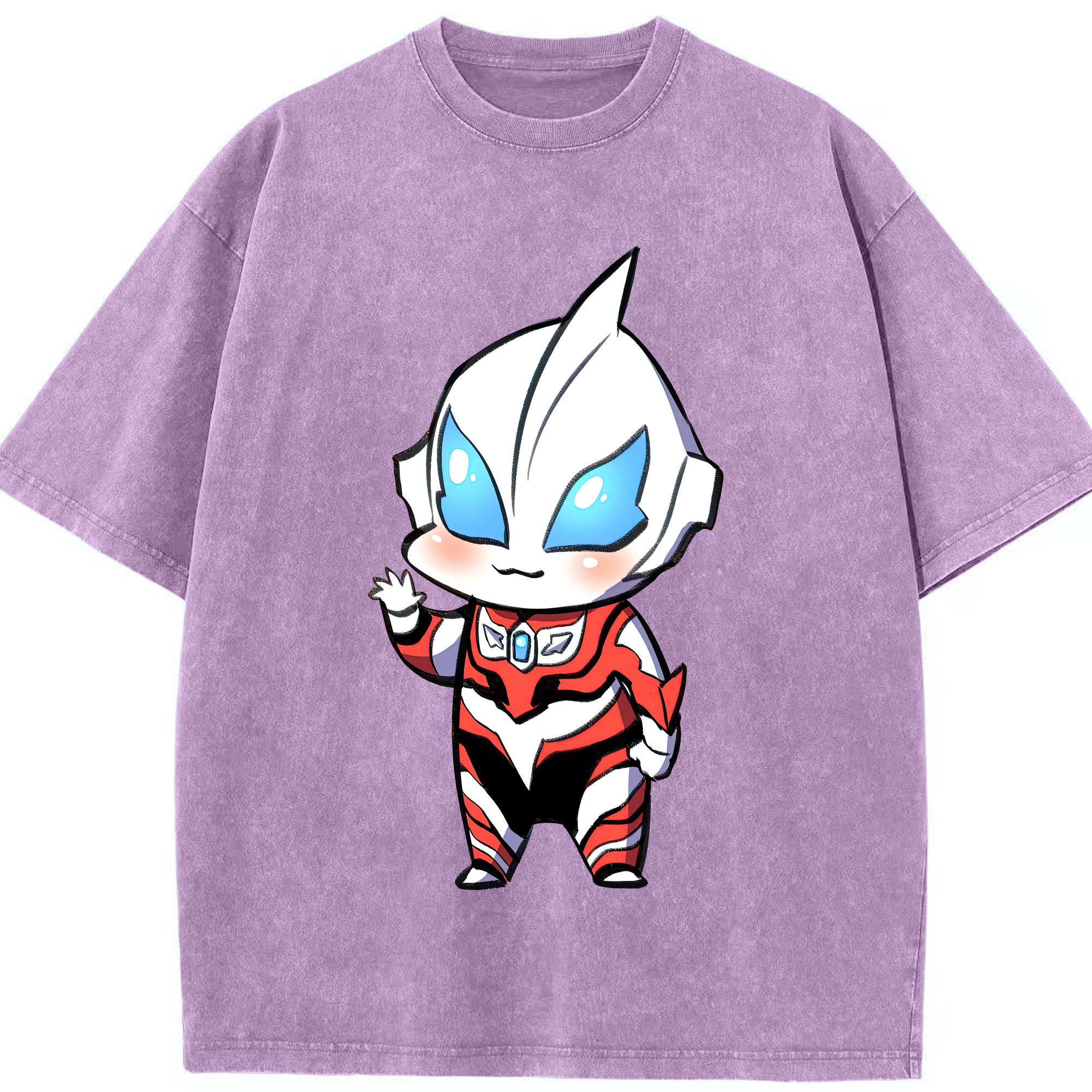 （画像用） ウルトラマン Ultraman 綿100% ヴィンテージ風 半袖Tシャツ（フロントプリント）