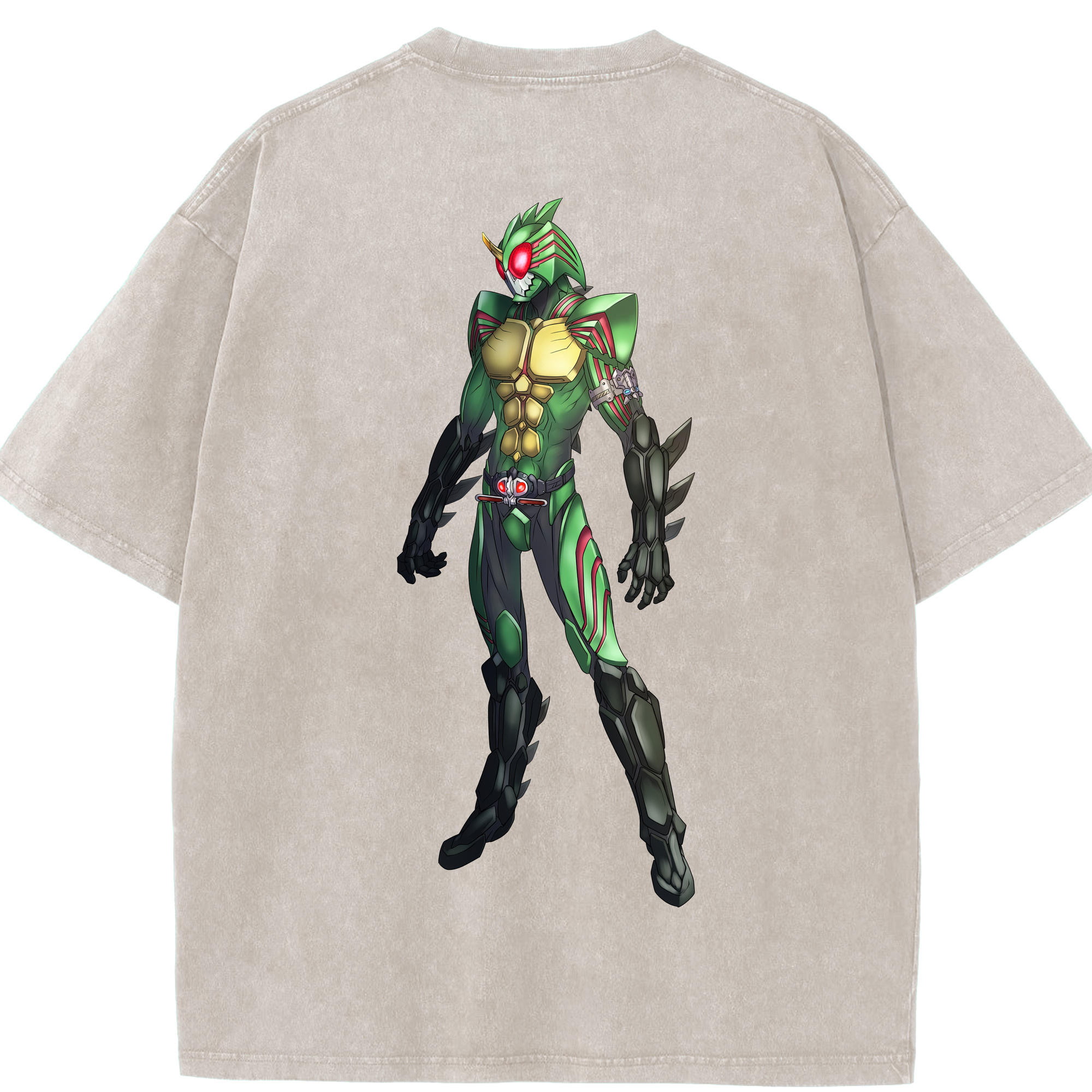 （画像用） ウルトラマン Ultraman 綿100% ヴィンテージ風 半袖Tシャツ（背面プリント）