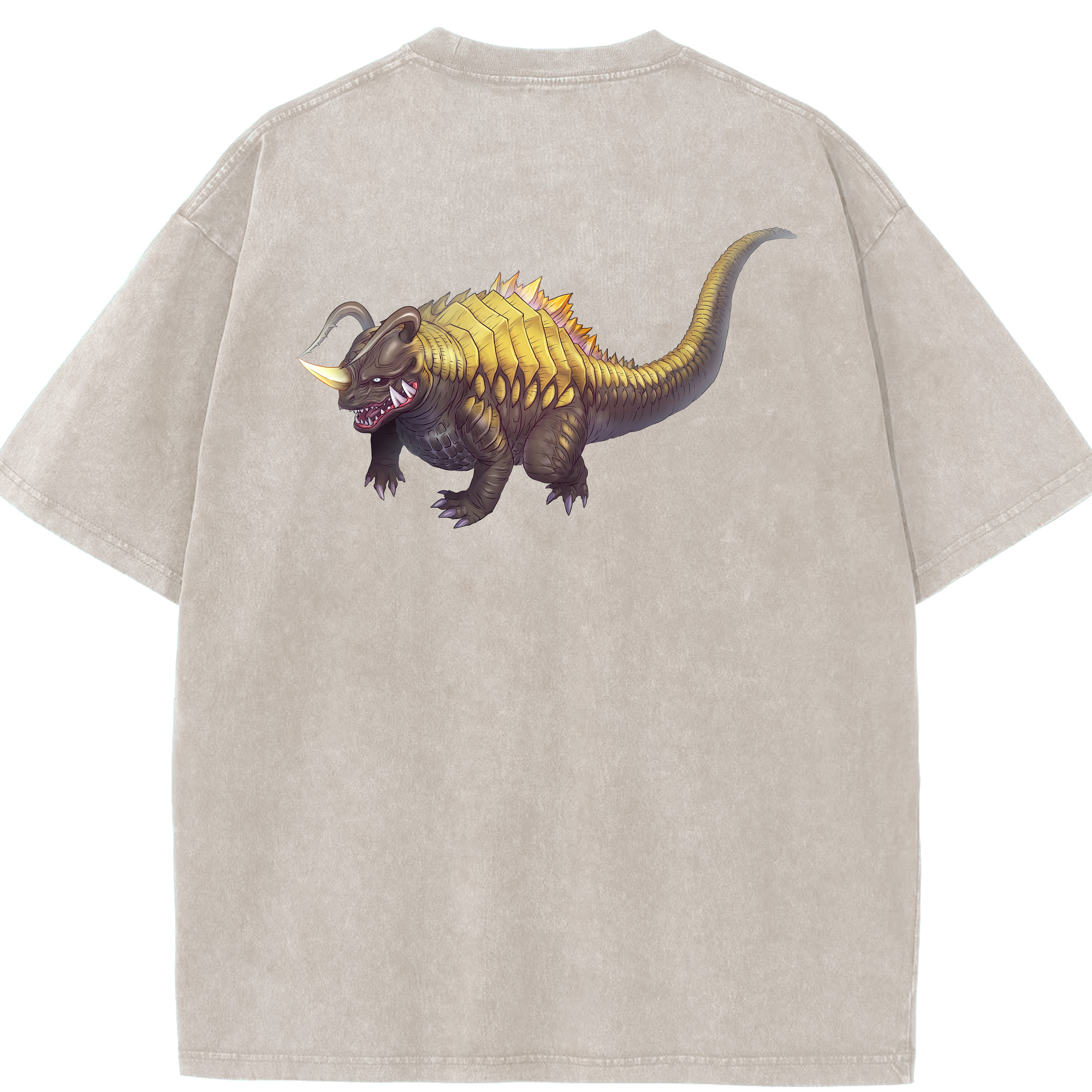 （画像用） ウルトラマン Ultraman 綿100% ヴィンテージ風 半袖Tシャツ（背面プリント）