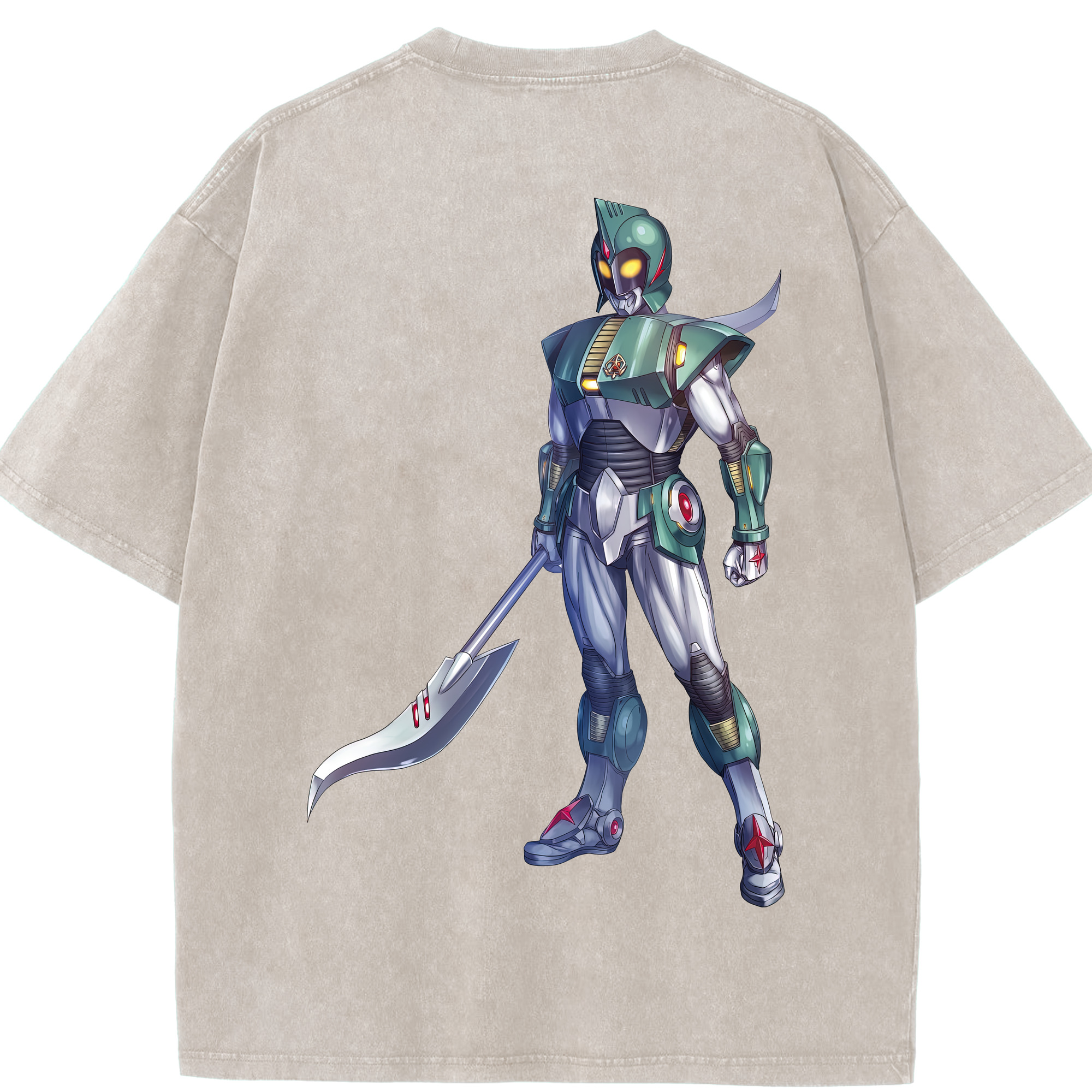 （画像用） ウルトラマン Ultraman 綿100% ヴィンテージ風 半袖Tシャツ（背面プリント）