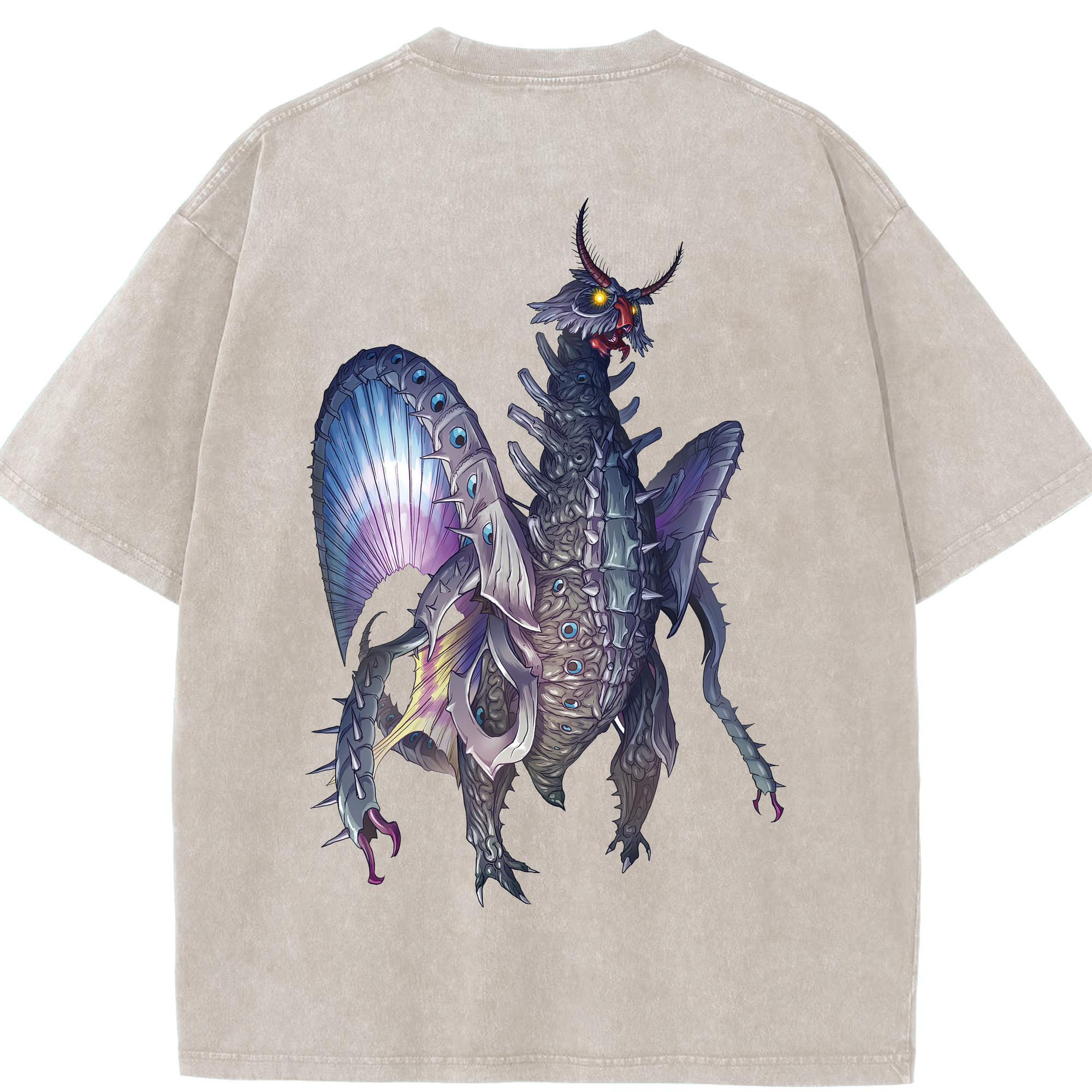 （画像用） ウルトラマン Ultraman 綿100% ヴィンテージ風 半袖Tシャツ（背面プリント）