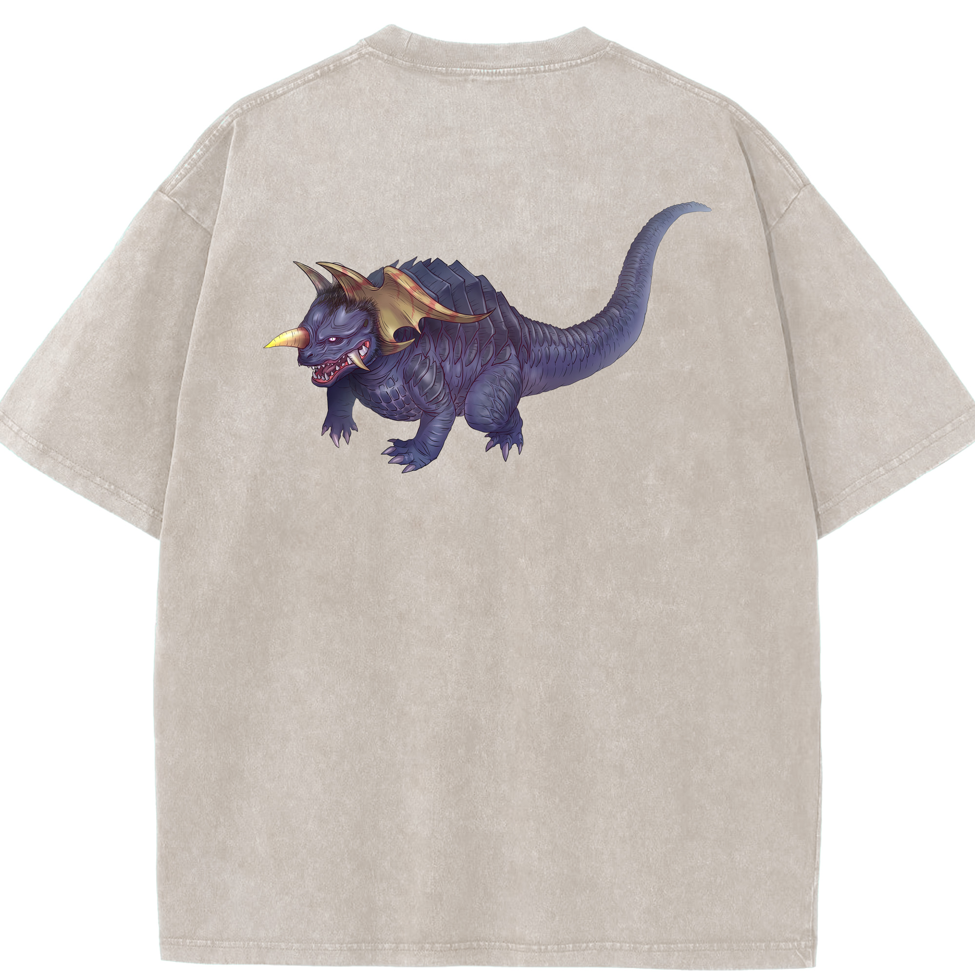 （画像用） ウルトラマン Ultraman 綿100% ヴィンテージ風 半袖Tシャツ（背面プリント）