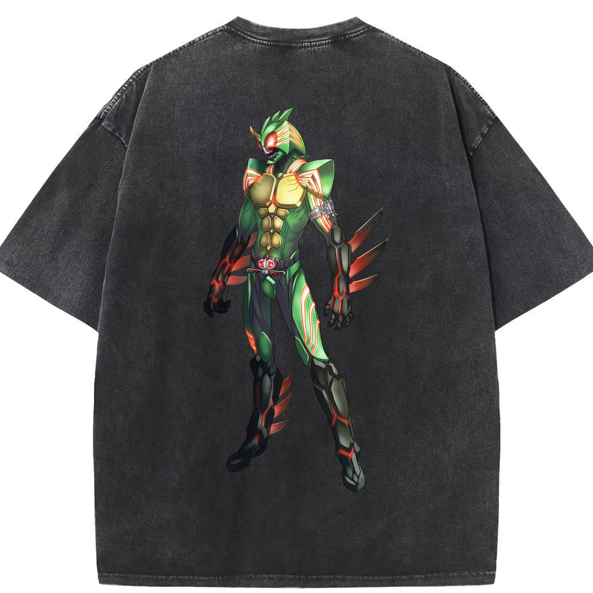 （画像用） ウルトラマン Ultraman 綿100% ヴィンテージ風 半袖Tシャツ（背面プリント）