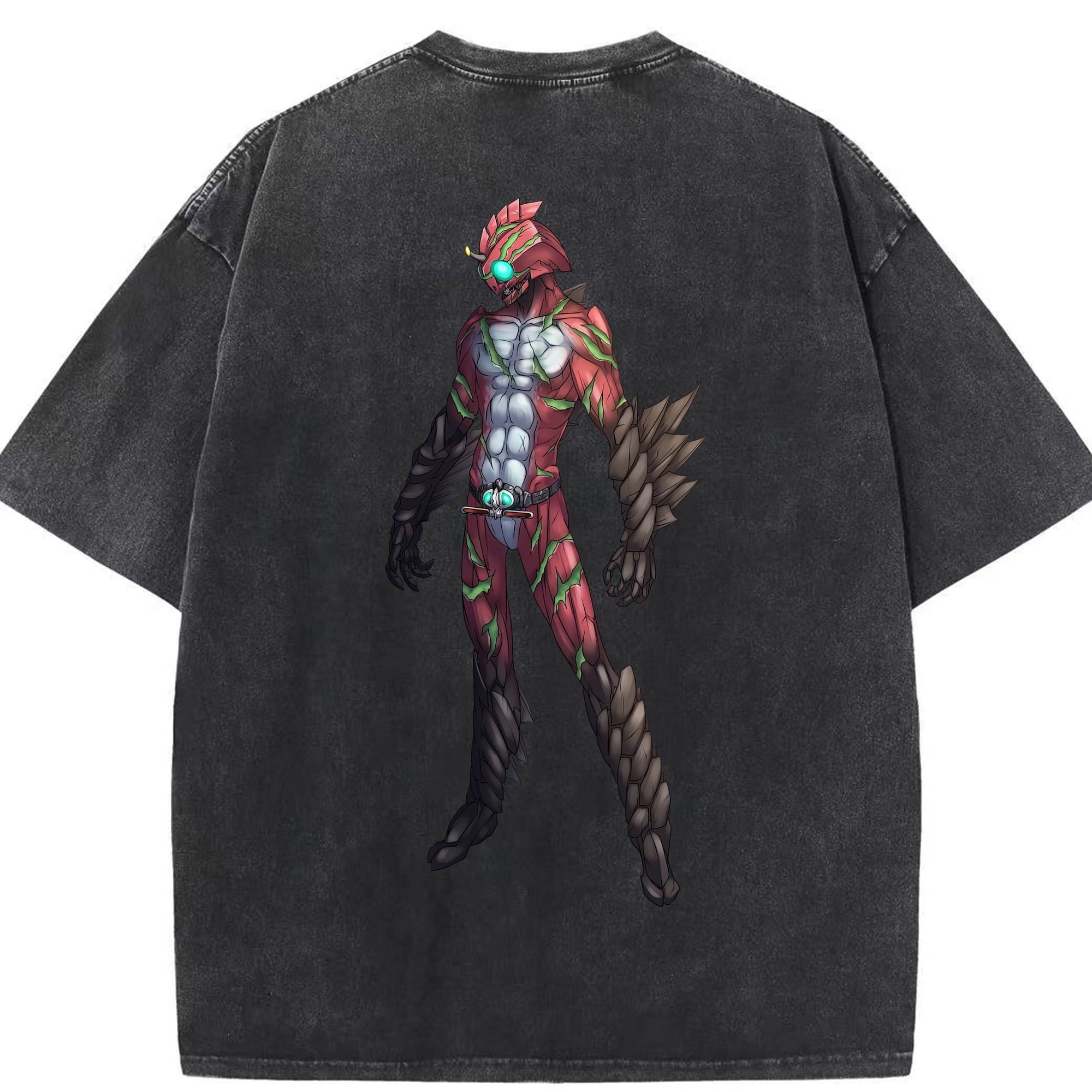 （画像用） ウルトラマン Ultraman 綿100% ヴィンテージ風 半袖Tシャツ（背面プリント）