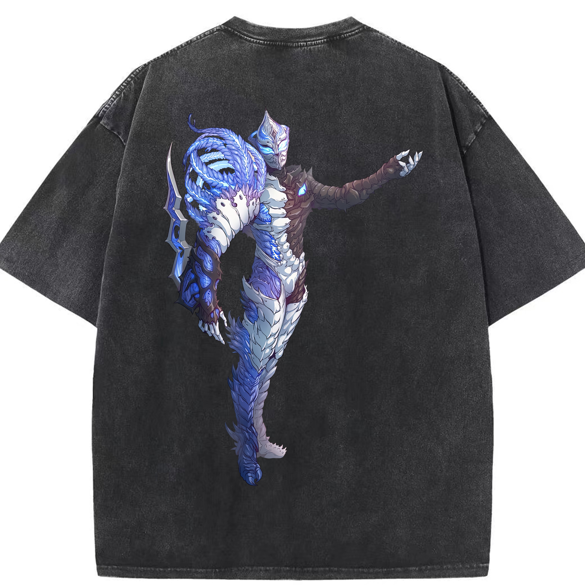 （画像用） ウルトラマン Ultraman 綿100% ヴィンテージ風 半袖Tシャツ（背面プリント）