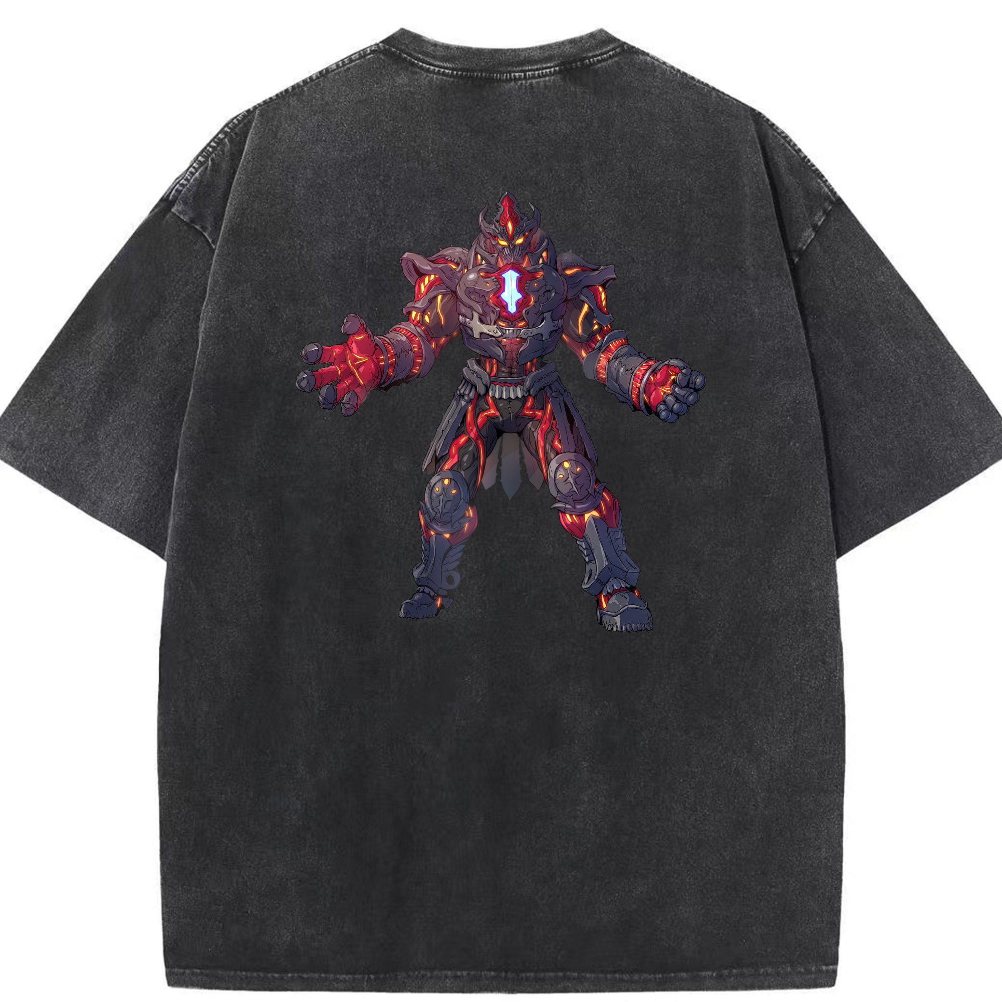 （画像用） ウルトラマン Ultraman 綿100% ヴィンテージ風 半袖Tシャツ（背面プリント）