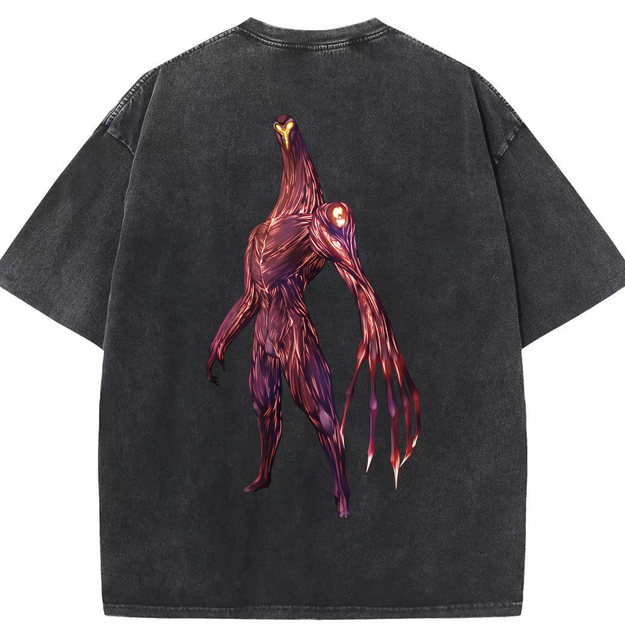 （画像用） ウルトラマン Ultraman 綿100% ヴィンテージ風 半袖Tシャツ（背面プリント）