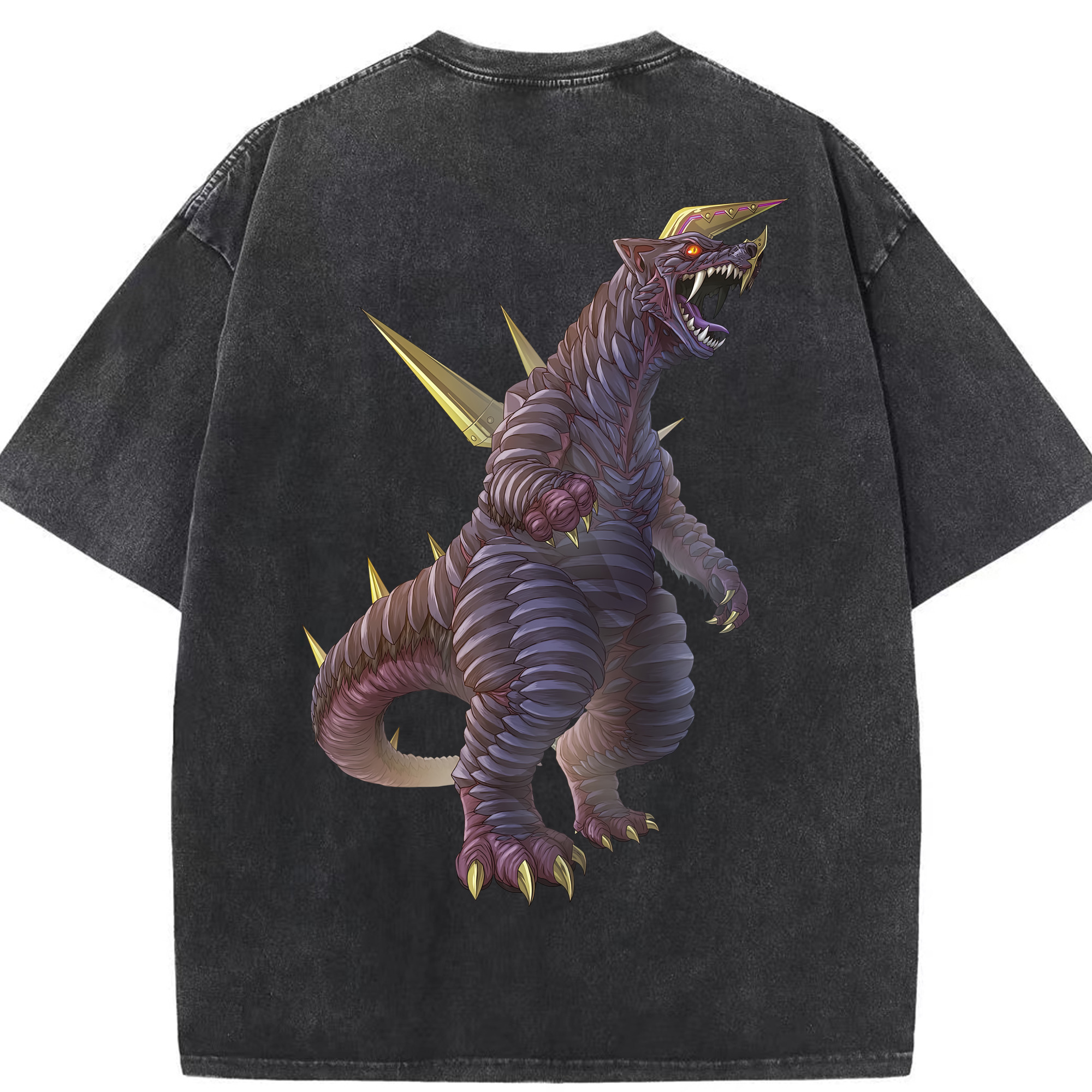 （画像用） ウルトラマン Ultraman 綿100% ヴィンテージ風 半袖Tシャツ（背面プリント）