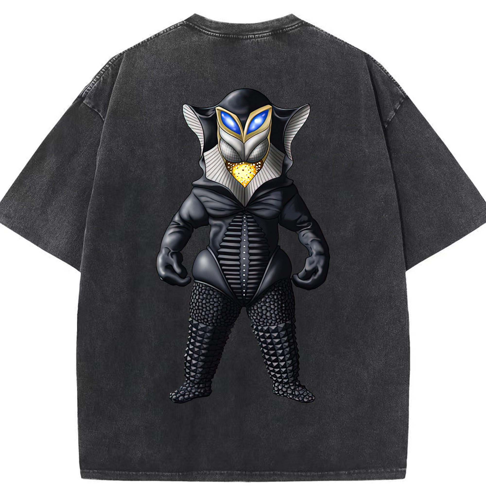 （画像用） ウルトラマン Ultraman 綿100% ヴィンテージ風 半袖Tシャツ（背面プリント）