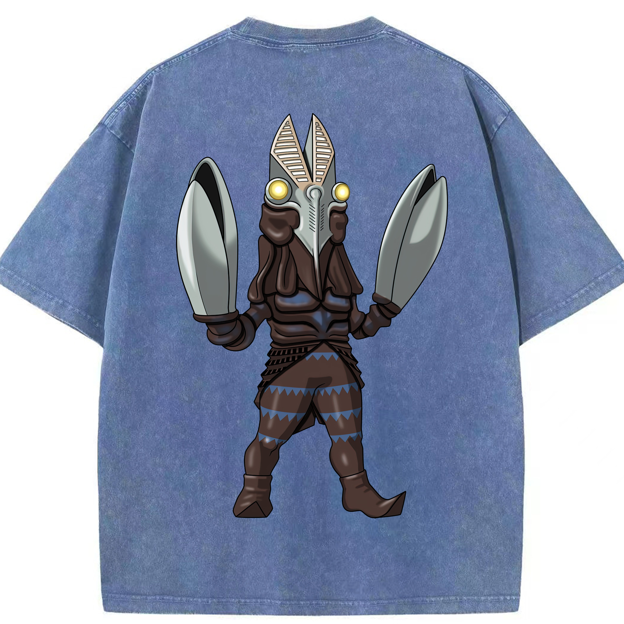 （画像用） ウルトラマン Ultraman 綿100% ヴィンテージ風 半袖Tシャツ（背面プリント）
