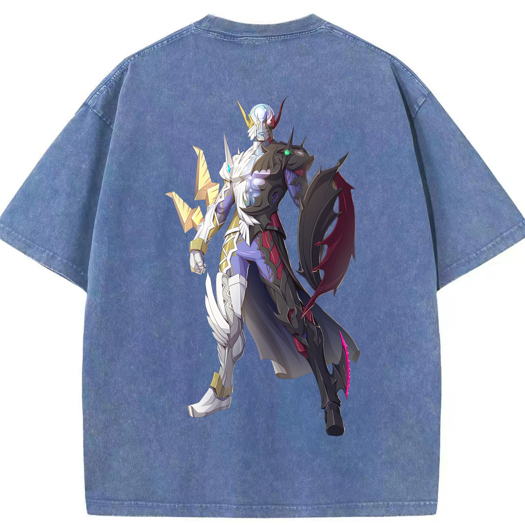 （画像用） ウルトラマン Ultraman 綿100% ヴィンテージ風 半袖Tシャツ（背面プリント）