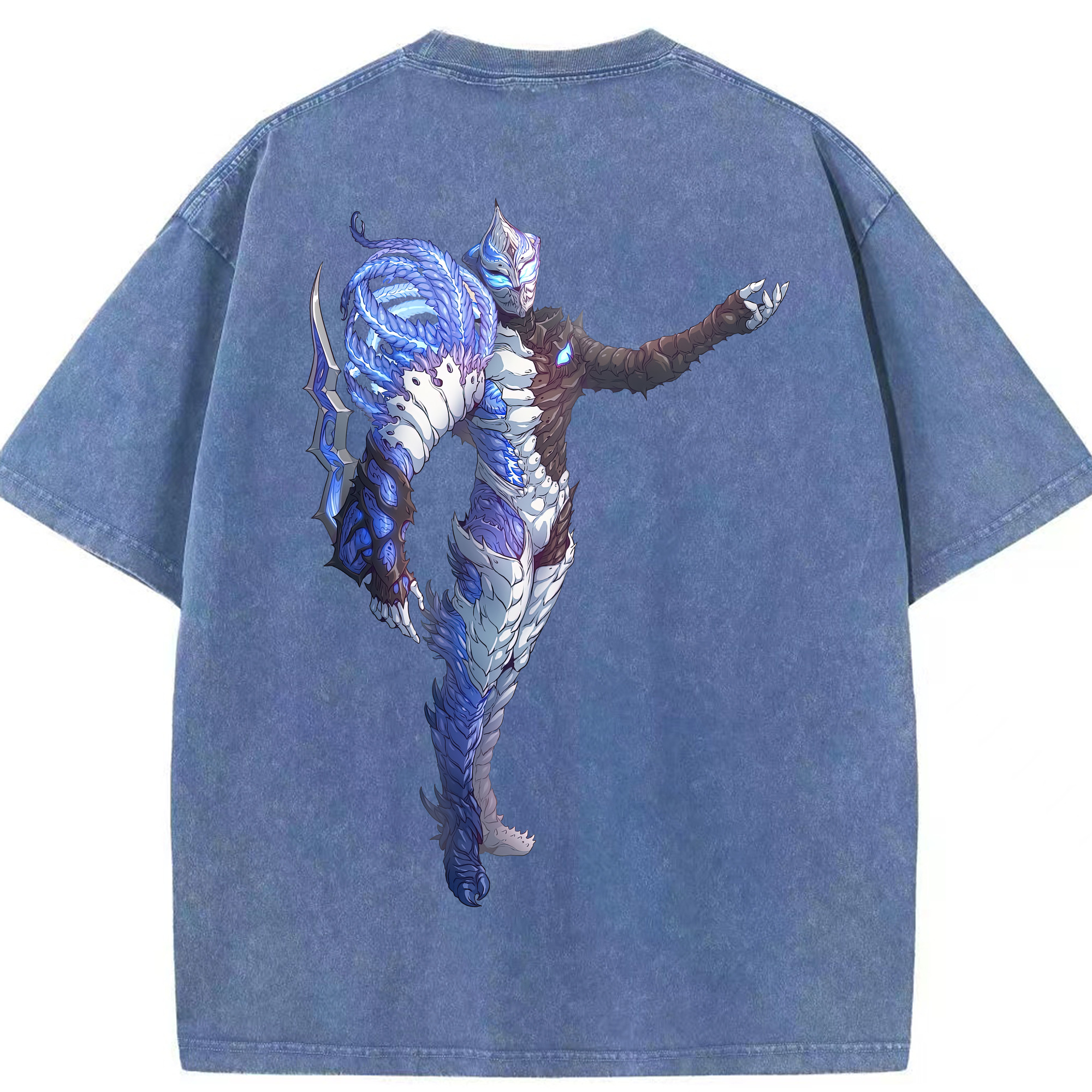 （画像用） ウルトラマン Ultraman 綿100% ヴィンテージ風 半袖Tシャツ（背面プリント）
