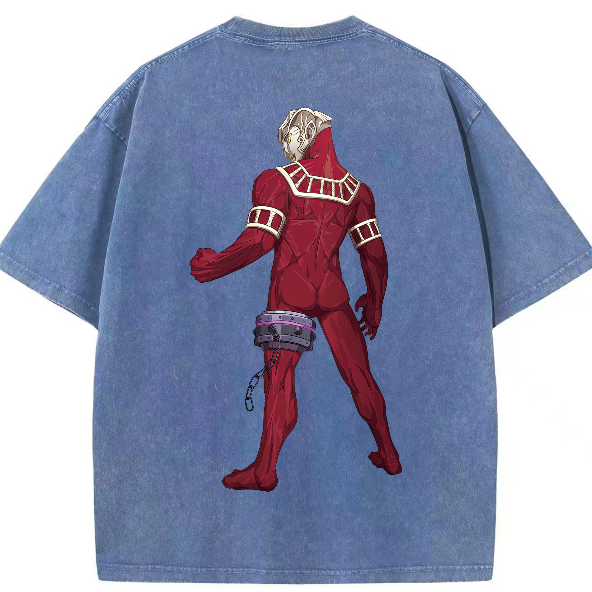 （画像用） ウルトラマン Ultraman 綿100% ヴィンテージ風 半袖Tシャツ（背面プリント）