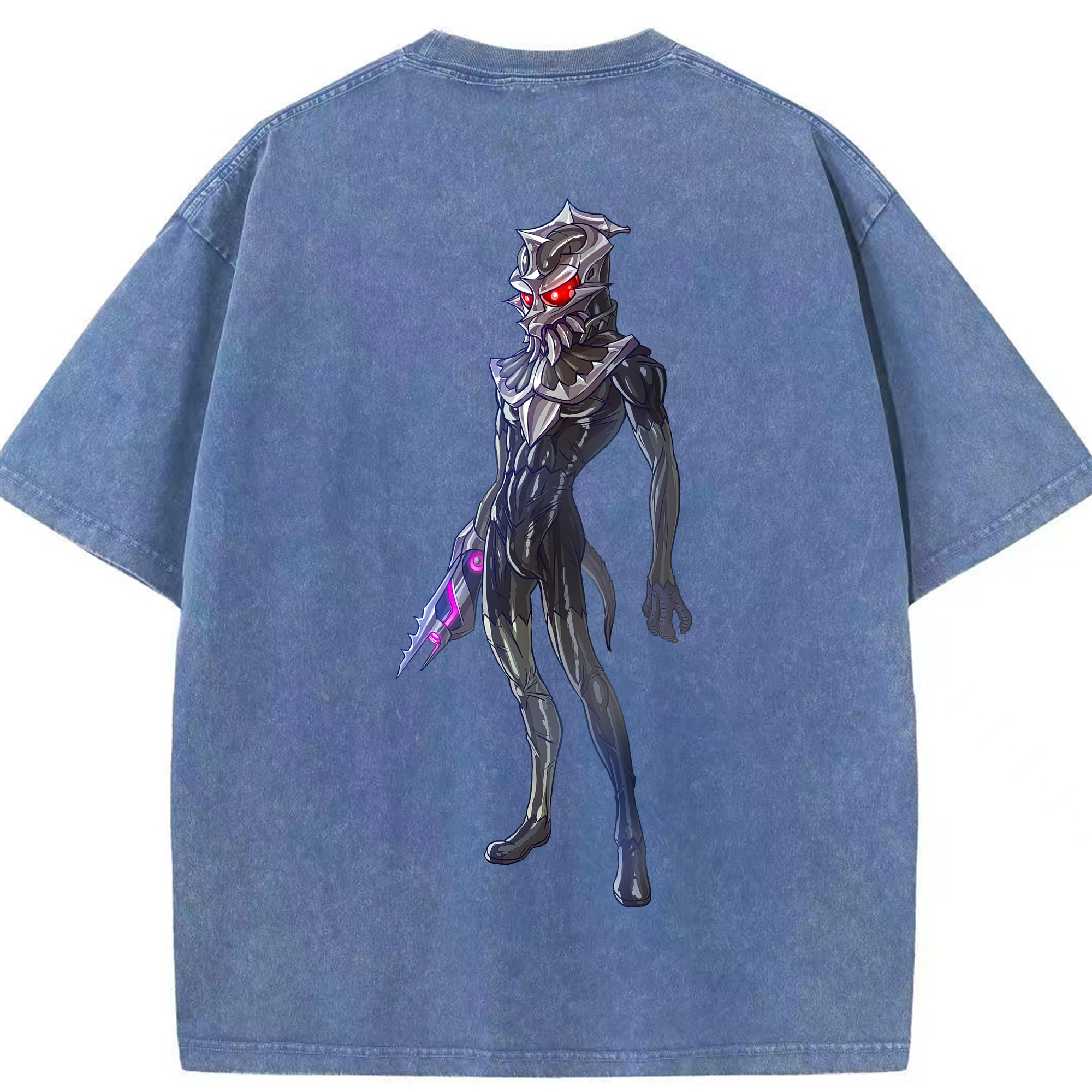 （画像用） ウルトラマン Ultraman 綿100% ヴィンテージ風 半袖Tシャツ（背面プリント）
