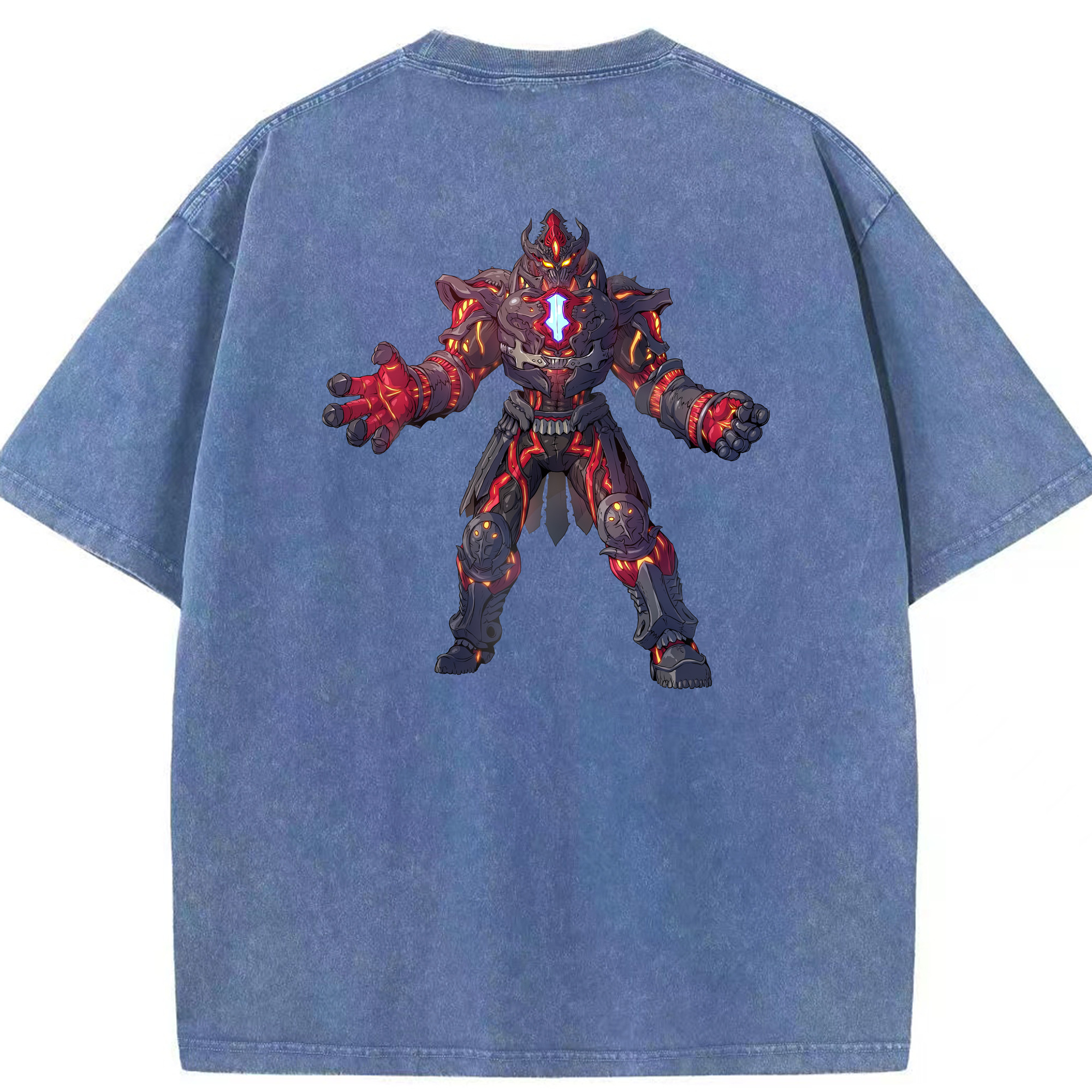 （画像用） ウルトラマン Ultraman 綿100% ヴィンテージ風 半袖Tシャツ（背面プリント）