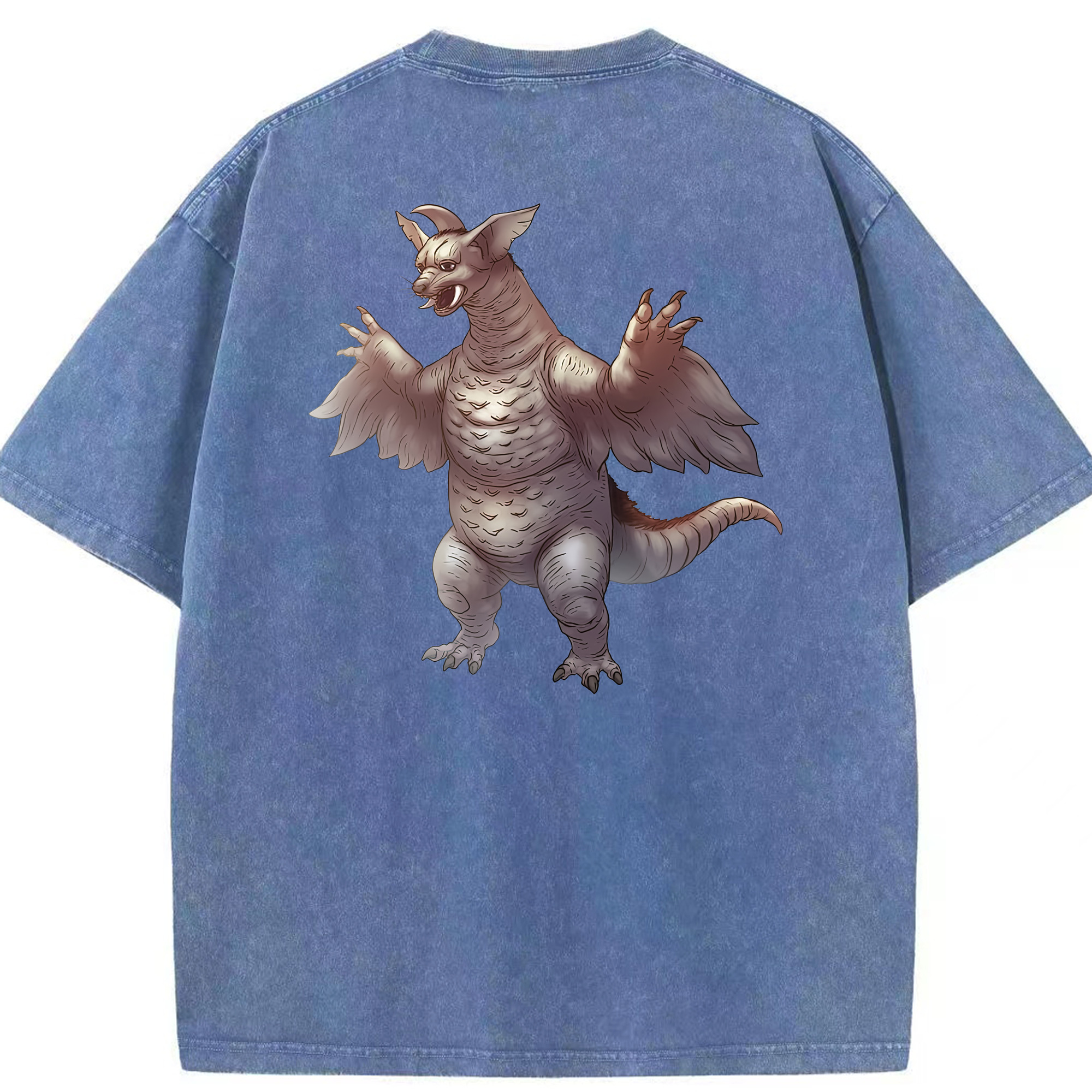 （画像用） ウルトラマン Ultraman 綿100% ヴィンテージ風 半袖Tシャツ（背面プリント）