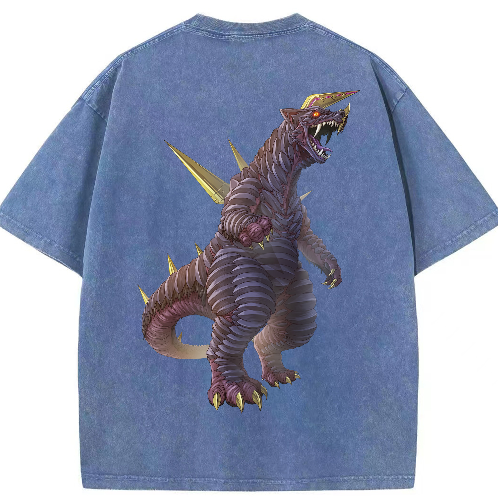 （画像用） ウルトラマン Ultraman 綿100% ヴィンテージ風 半袖Tシャツ（背面プリント）
