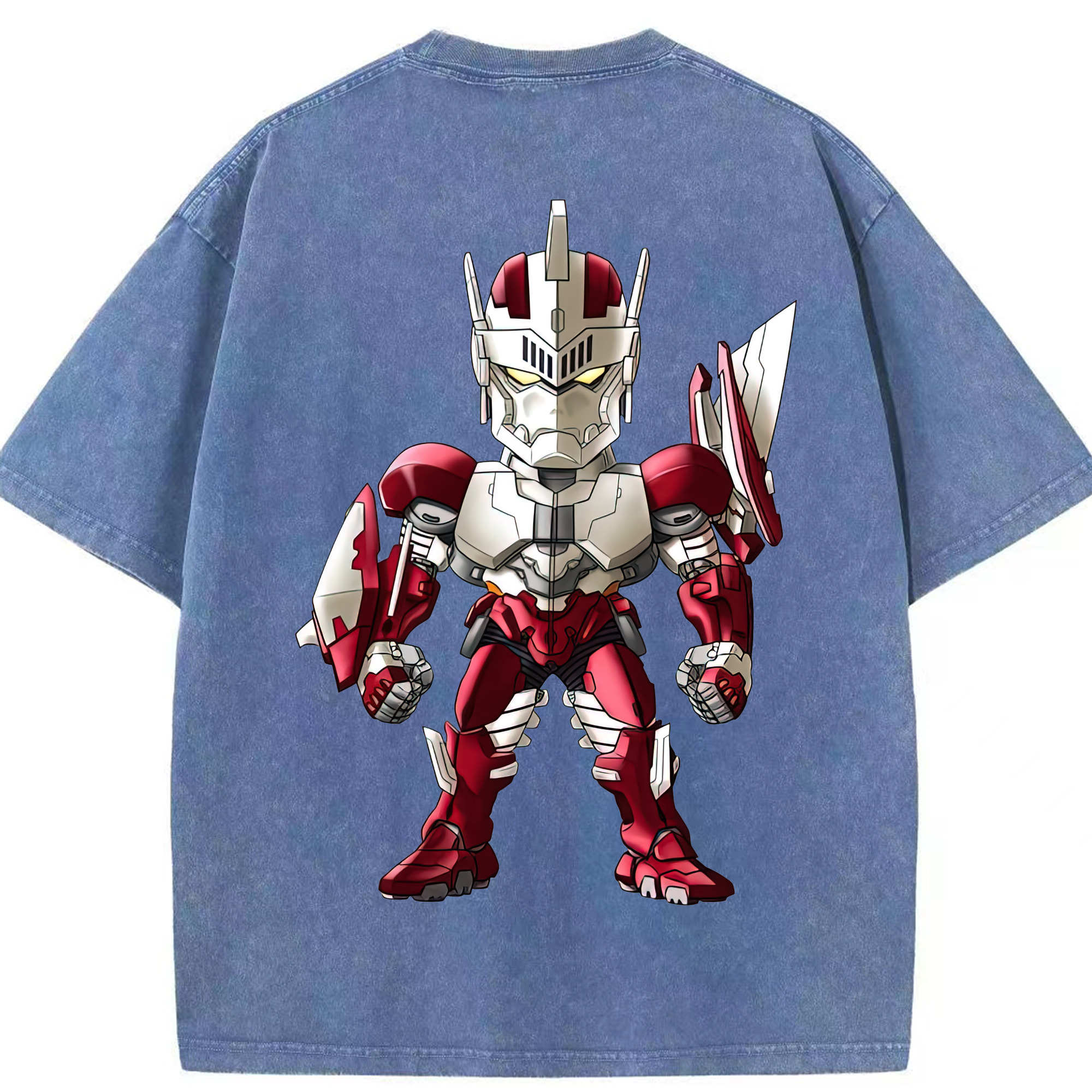 （画像用） ウルトラマン Ultraman 綿100% ヴィンテージ風 半袖Tシャツ（背面プリント）