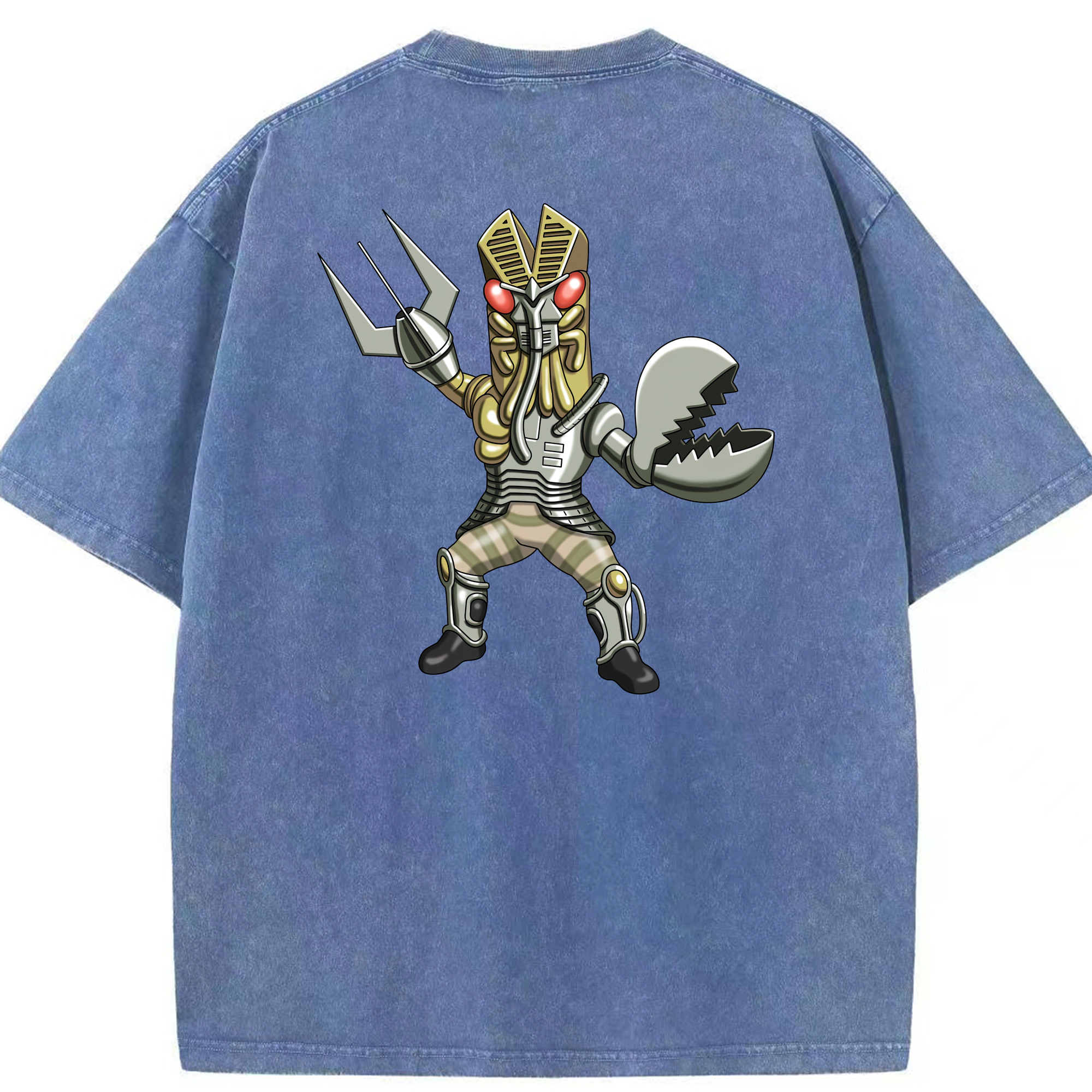 （画像用） ウルトラマン Ultraman 綿100% ヴィンテージ風 半袖Tシャツ（背面プリント）
