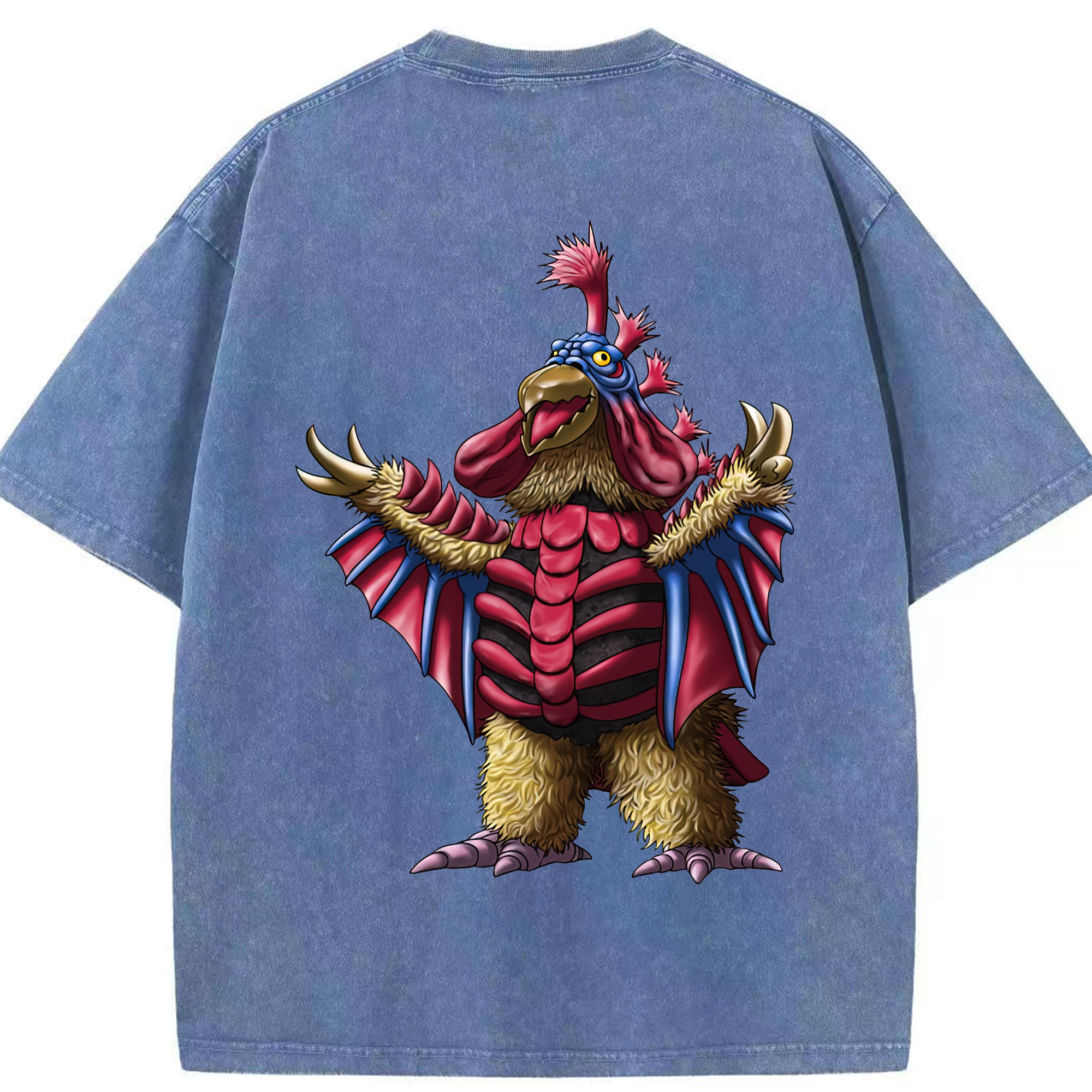 （画像用） ウルトラマン Ultraman 綿100% ヴィンテージ風 半袖Tシャツ（背面プリント）