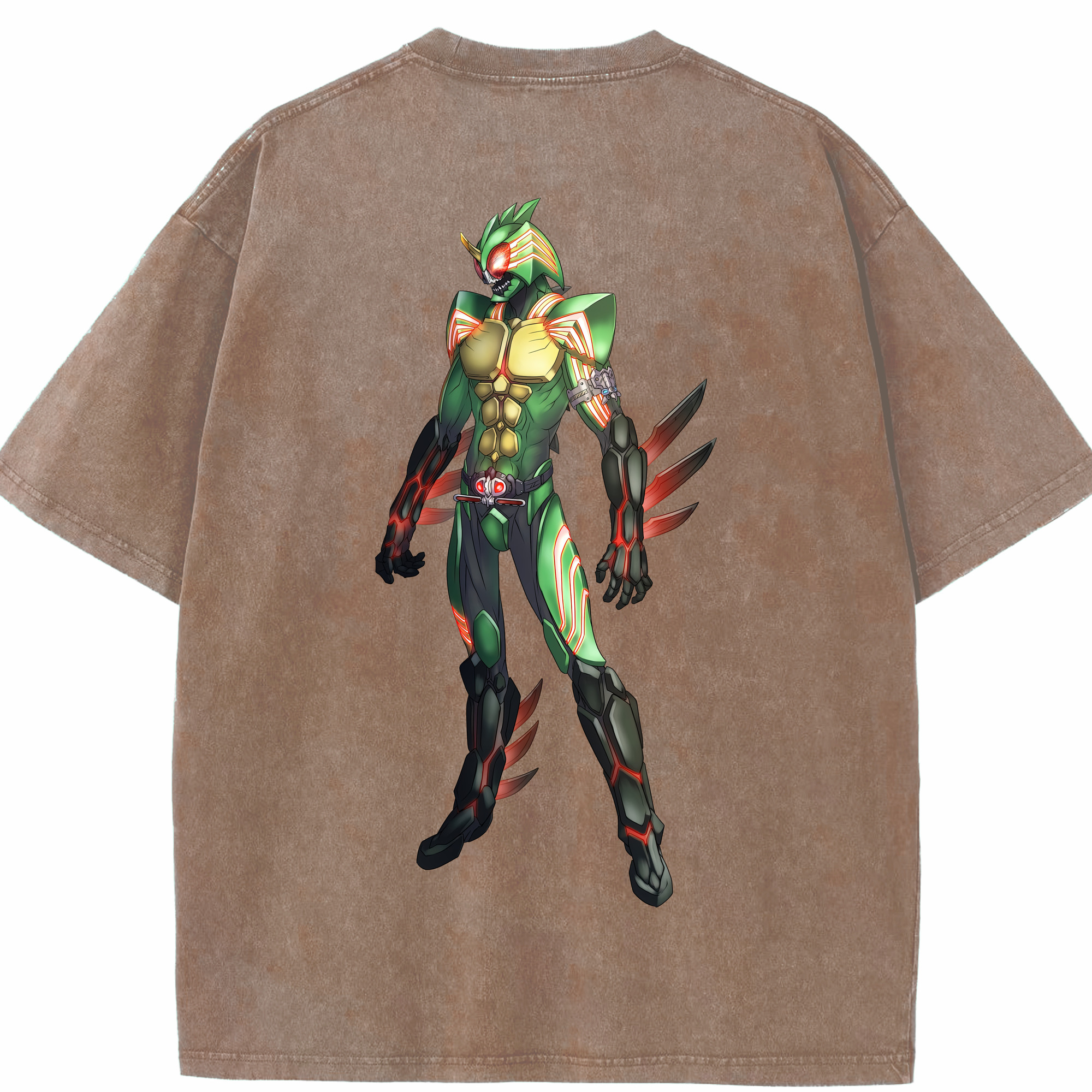 （画像用） ウルトラマン Ultraman 綿100% ヴィンテージ風 半袖Tシャツ（背面プリント）