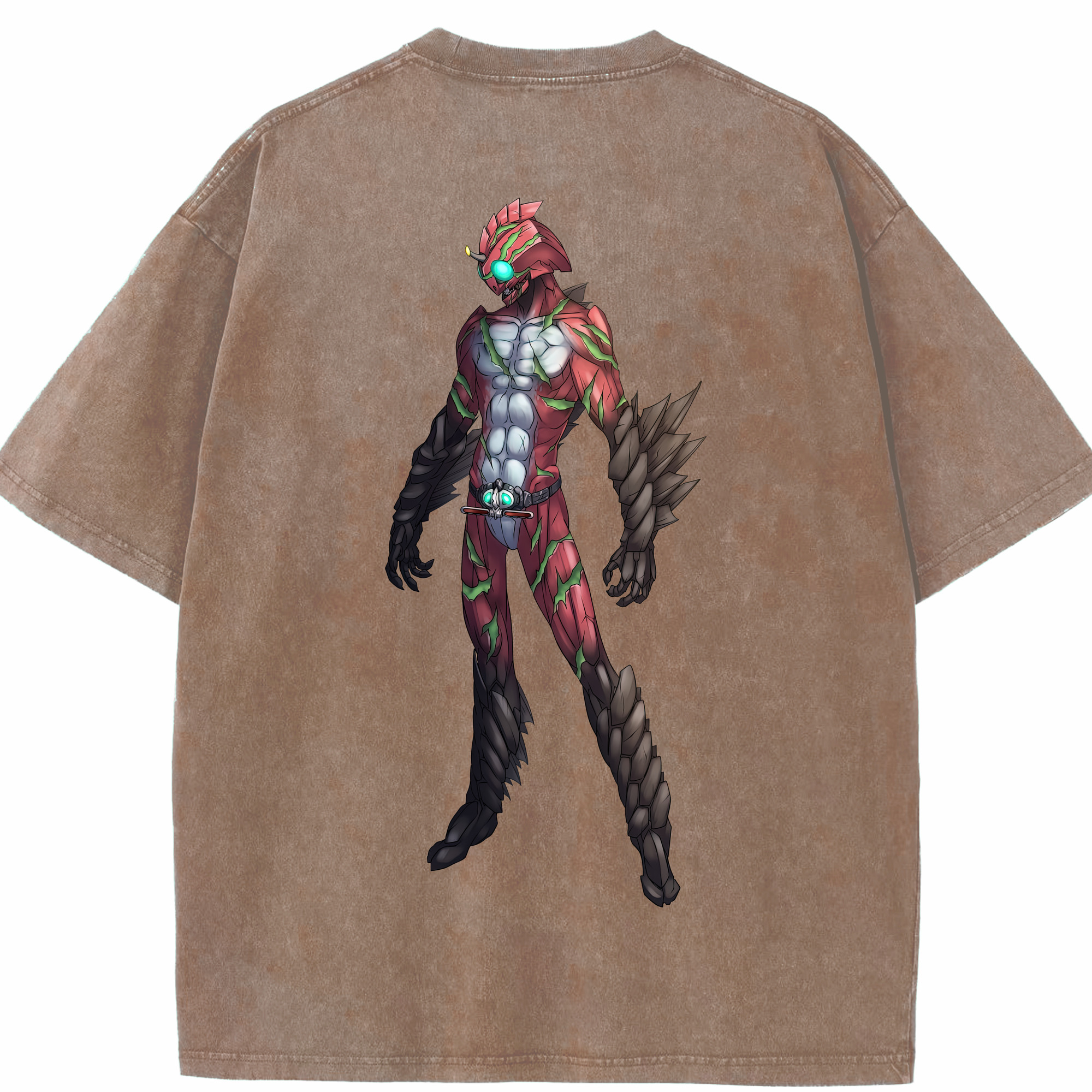 （画像用） ウルトラマン Ultraman 綿100% ヴィンテージ風 半袖Tシャツ（背面プリント）