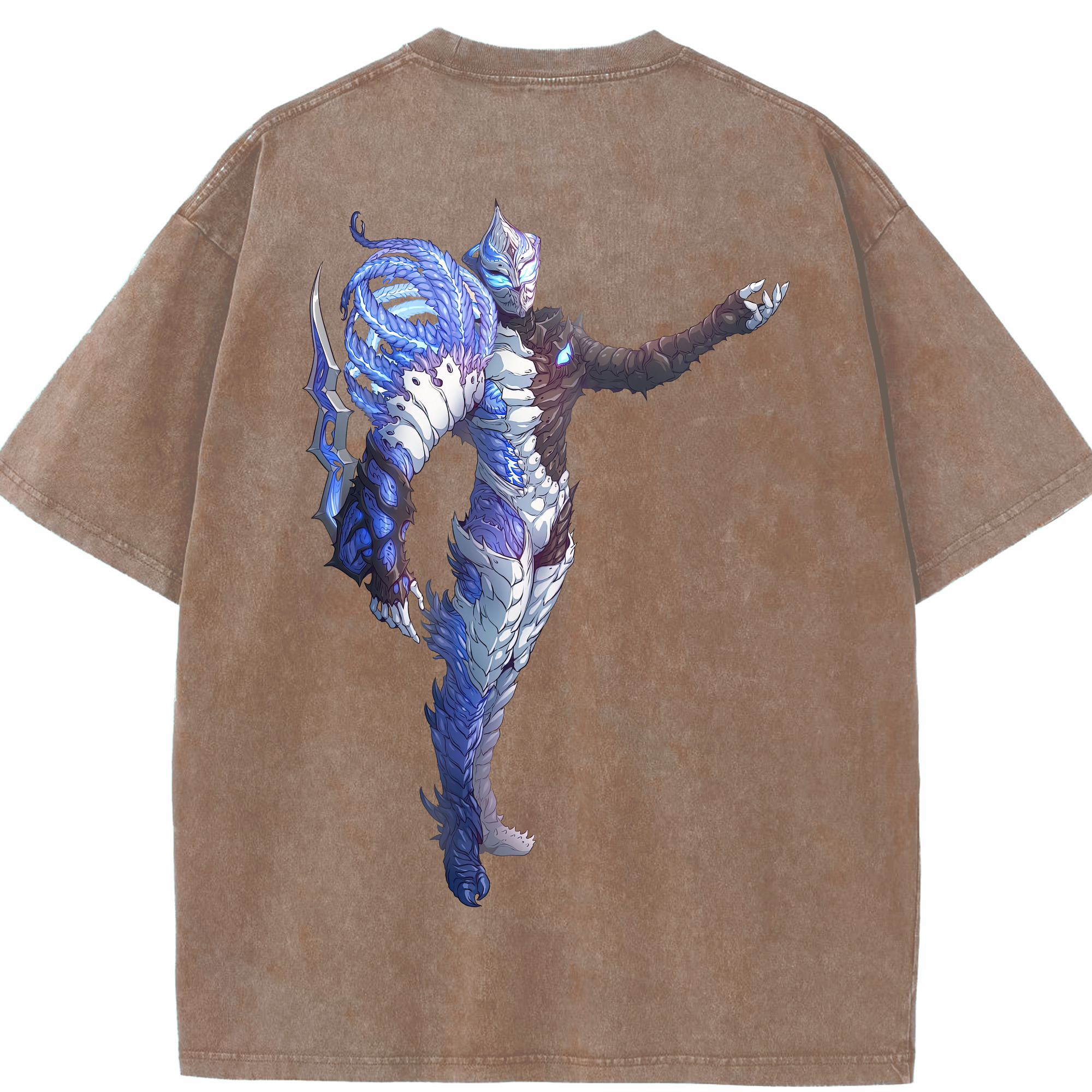 （画像用） ウルトラマン Ultraman 綿100% ヴィンテージ風 半袖Tシャツ（背面プリント）