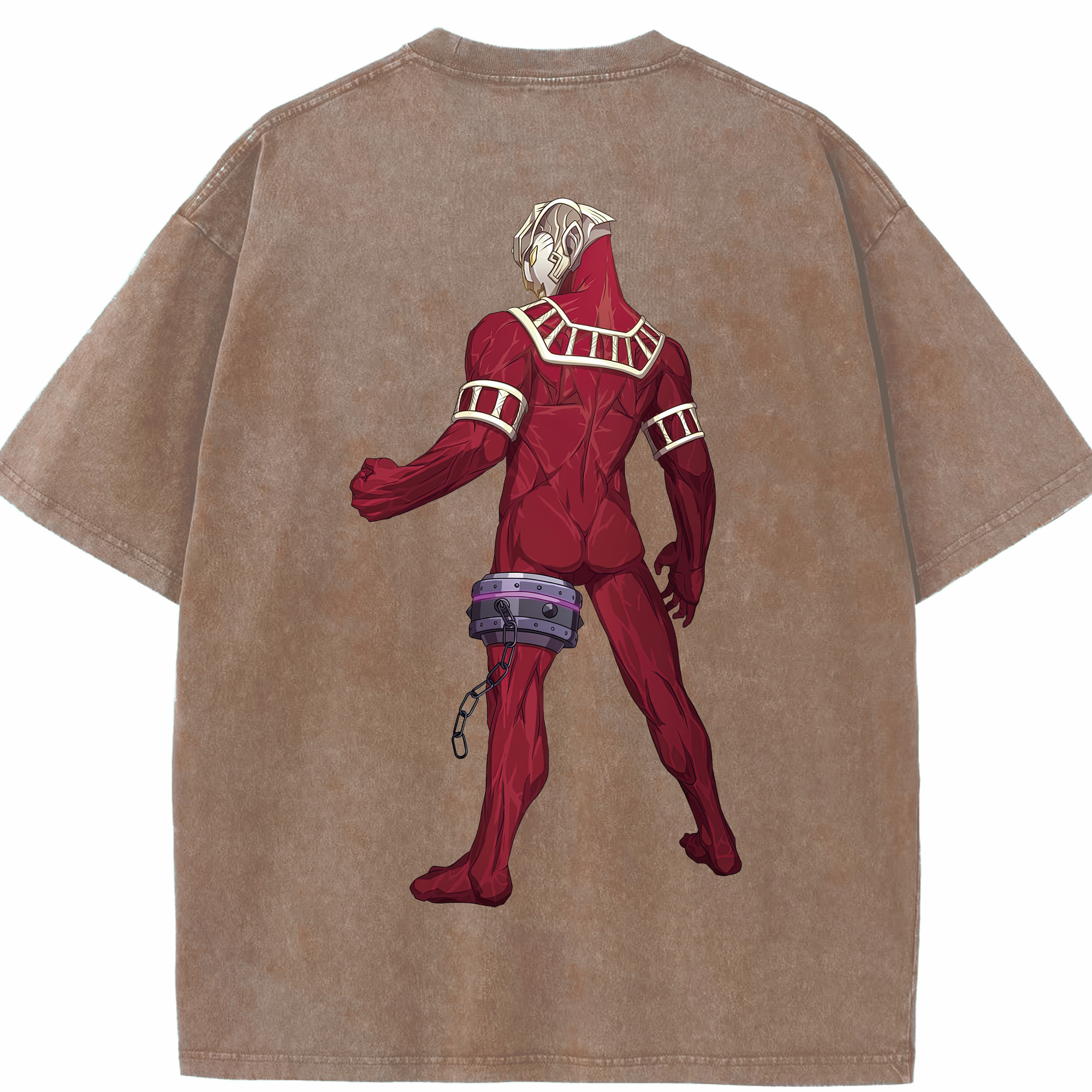 （画像用） ウルトラマン Ultraman 綿100% ヴィンテージ風 半袖Tシャツ（背面プリント）