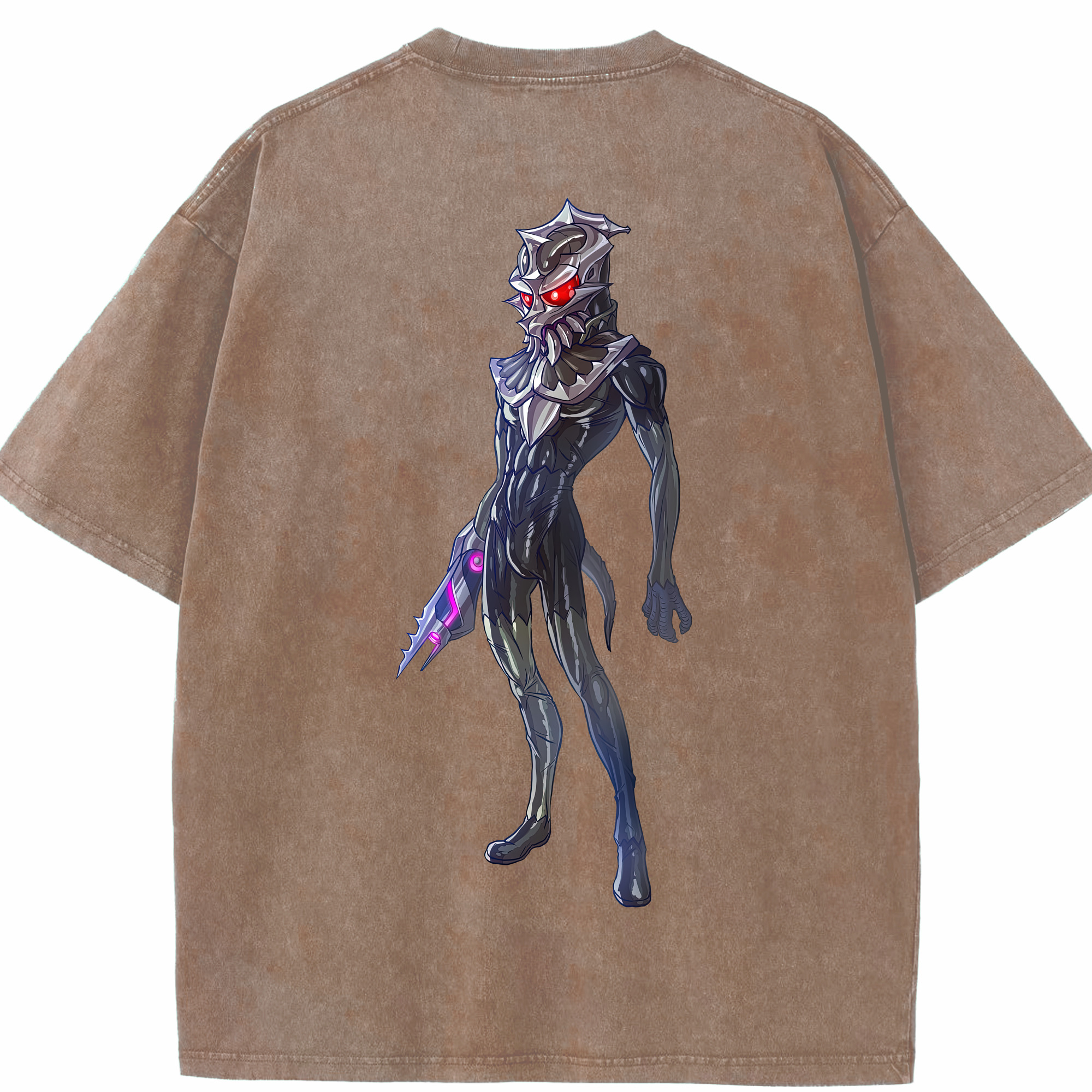 （画像用） ウルトラマン Ultraman 綿100% ヴィンテージ風 半袖Tシャツ（背面プリント）
