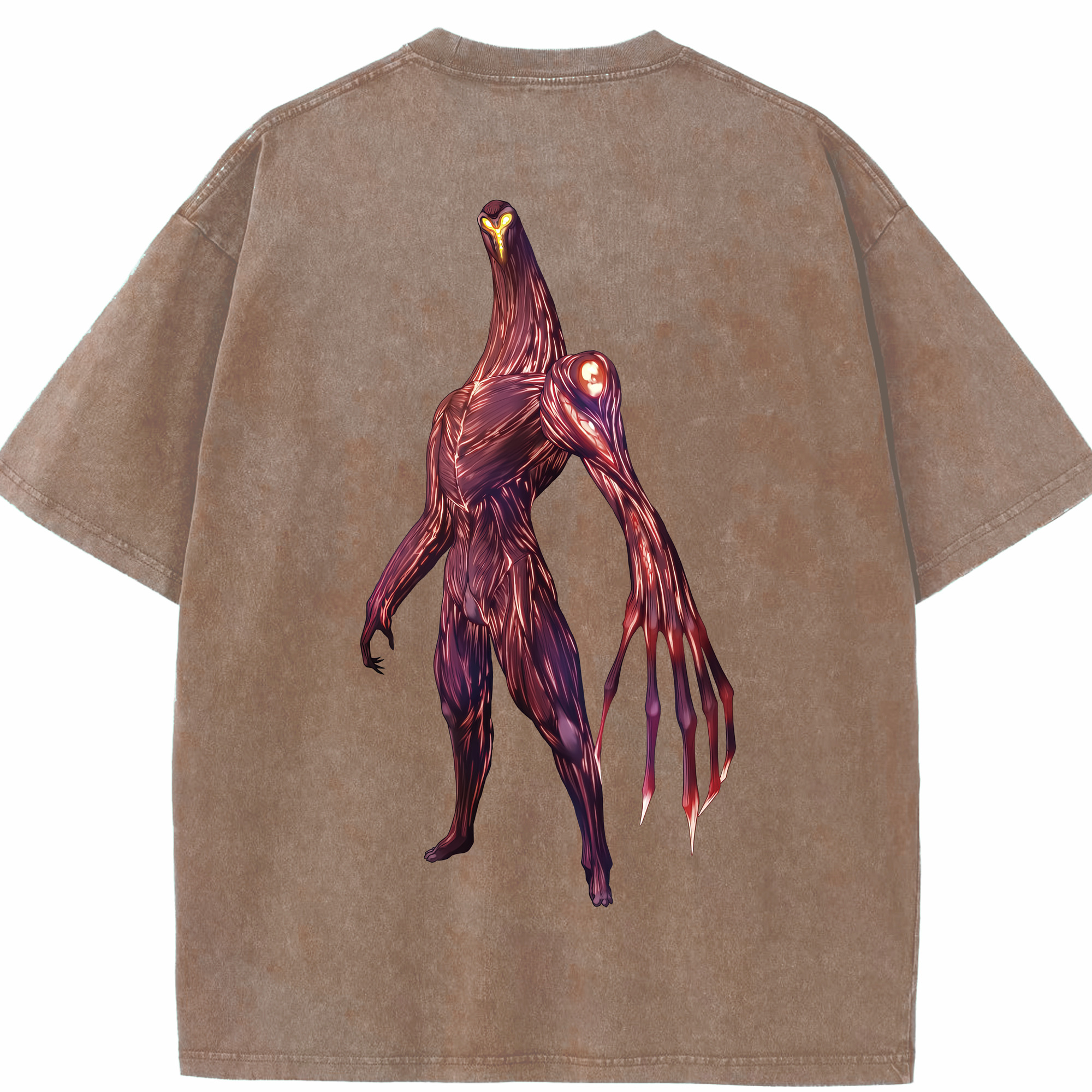 （画像用） ウルトラマン Ultraman 綿100% ヴィンテージ風 半袖Tシャツ（背面プリント）