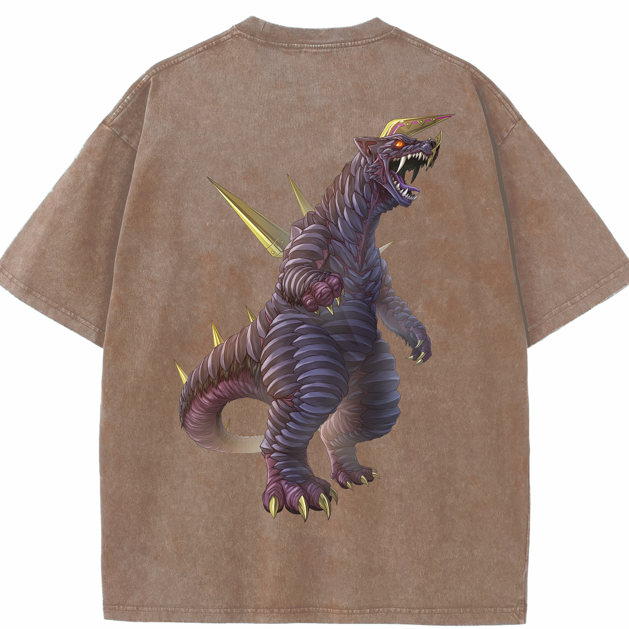 （画像用） ウルトラマン Ultraman 綿100% ヴィンテージ風 半袖Tシャツ（背面プリント）