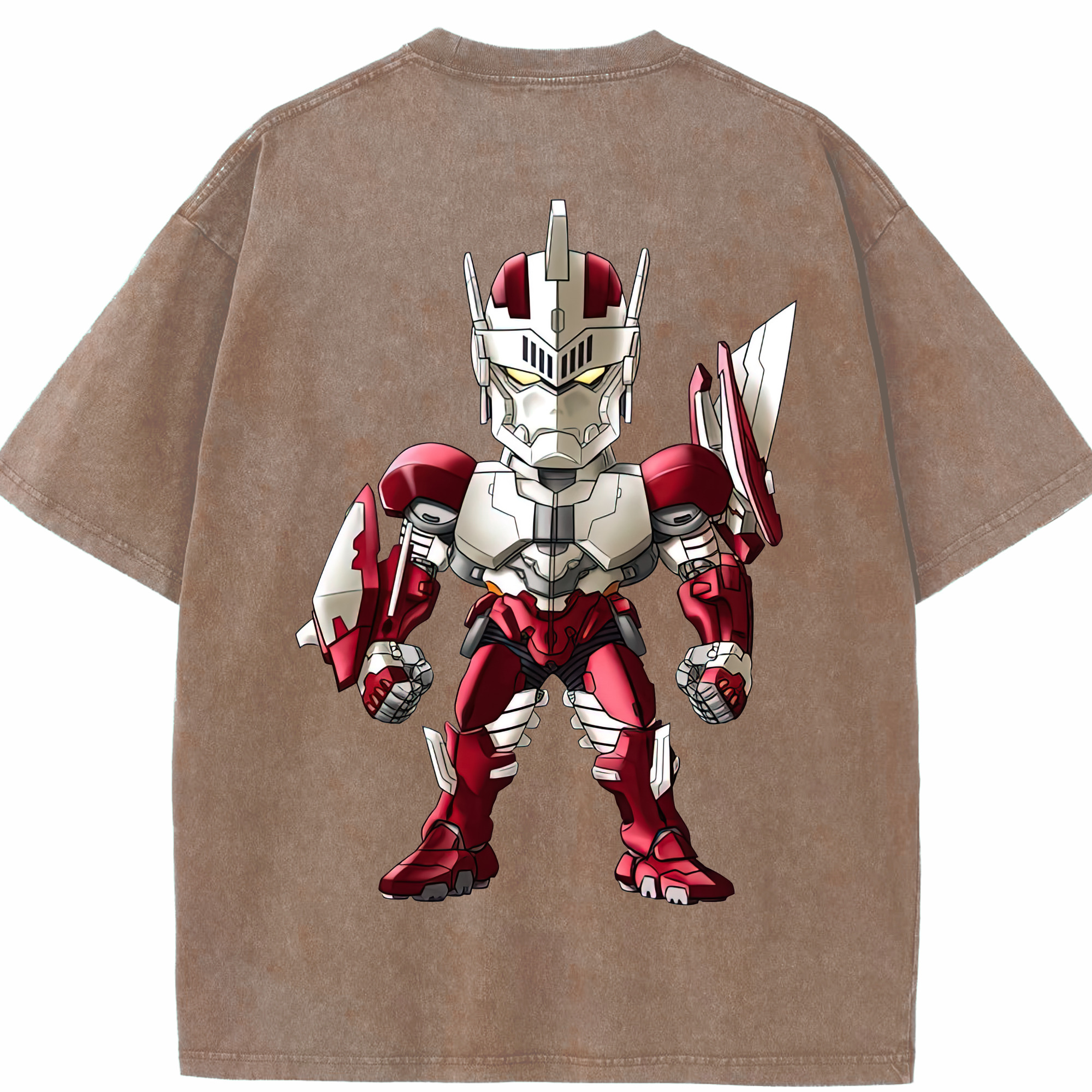 （画像用） ウルトラマン Ultraman 綿100% ヴィンテージ風 半袖Tシャツ（背面プリント）