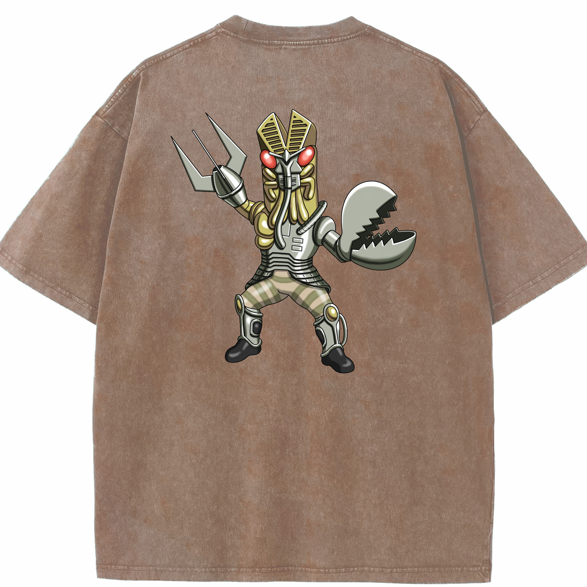 （画像用） ウルトラマン Ultraman 綿100% ヴィンテージ風 半袖Tシャツ（背面プリント）