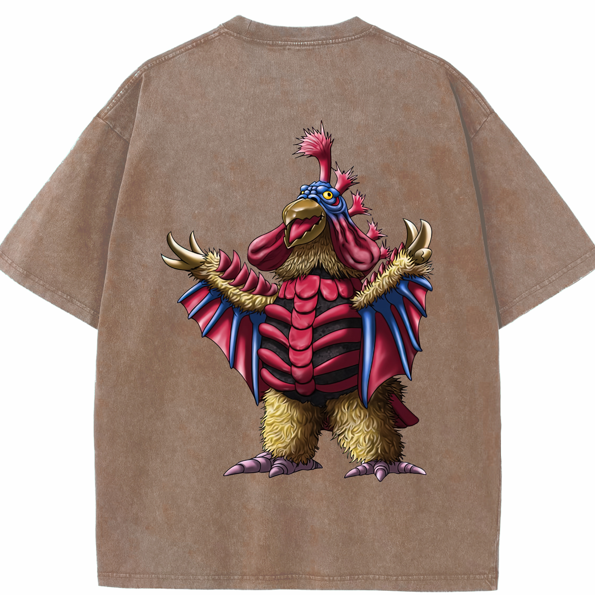 （画像用） ウルトラマン Ultraman 綿100% ヴィンテージ風 半袖Tシャツ（背面プリント）