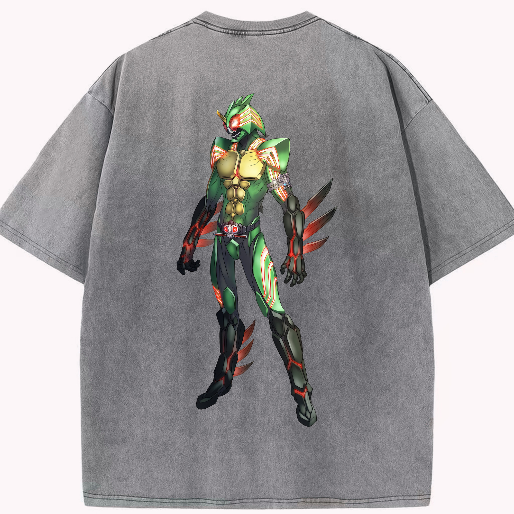 （画像用） ウルトラマン Ultraman 綿100% ヴィンテージ風 半袖Tシャツ（背面プリント）