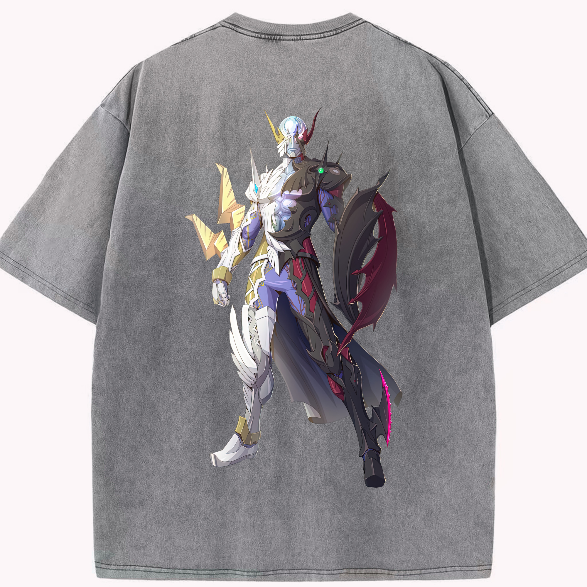 （画像用） ウルトラマン Ultraman 綿100% ヴィンテージ風 半袖Tシャツ（背面プリント）