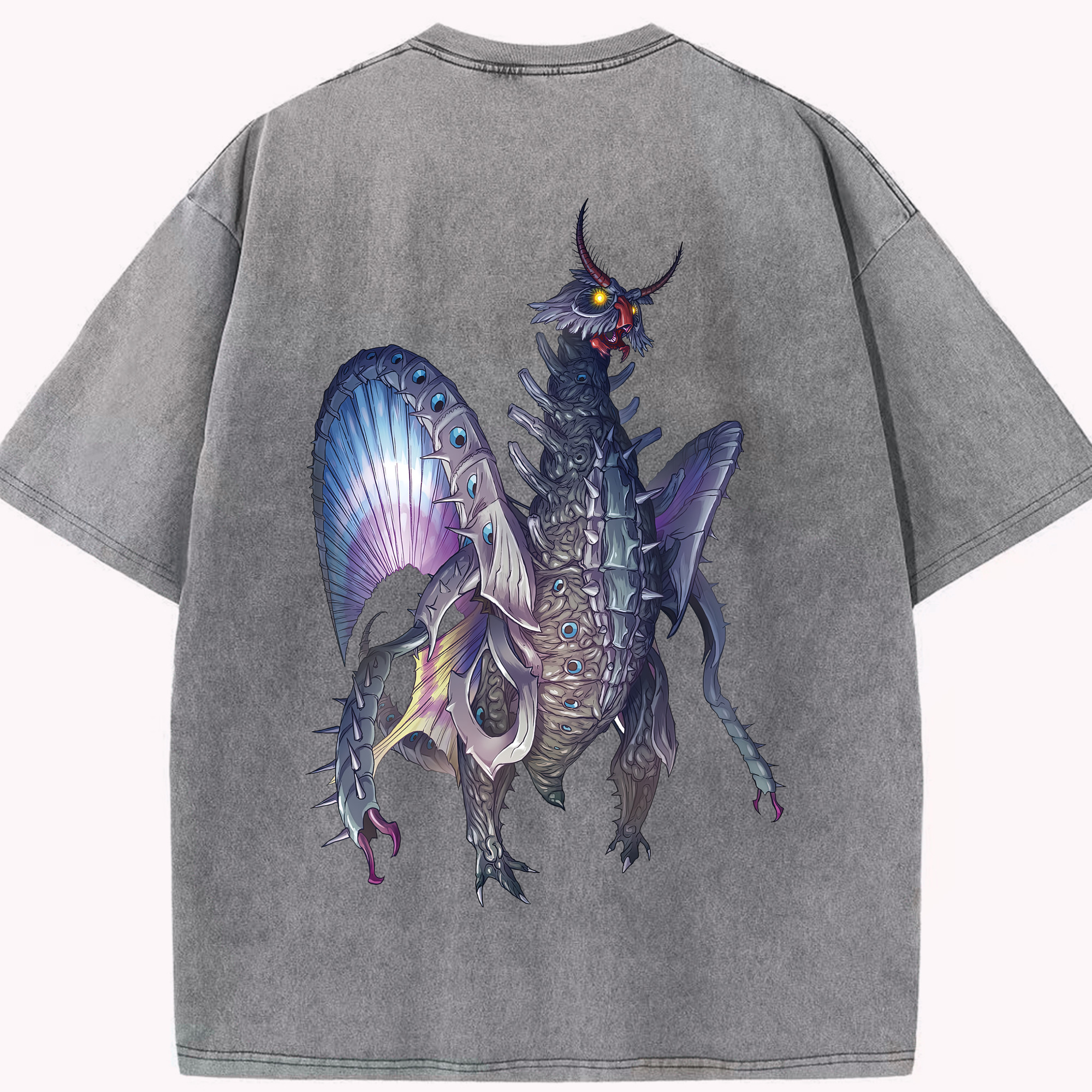 （画像用） ウルトラマン Ultraman 綿100% ヴィンテージ風 半袖Tシャツ（背面プリント）