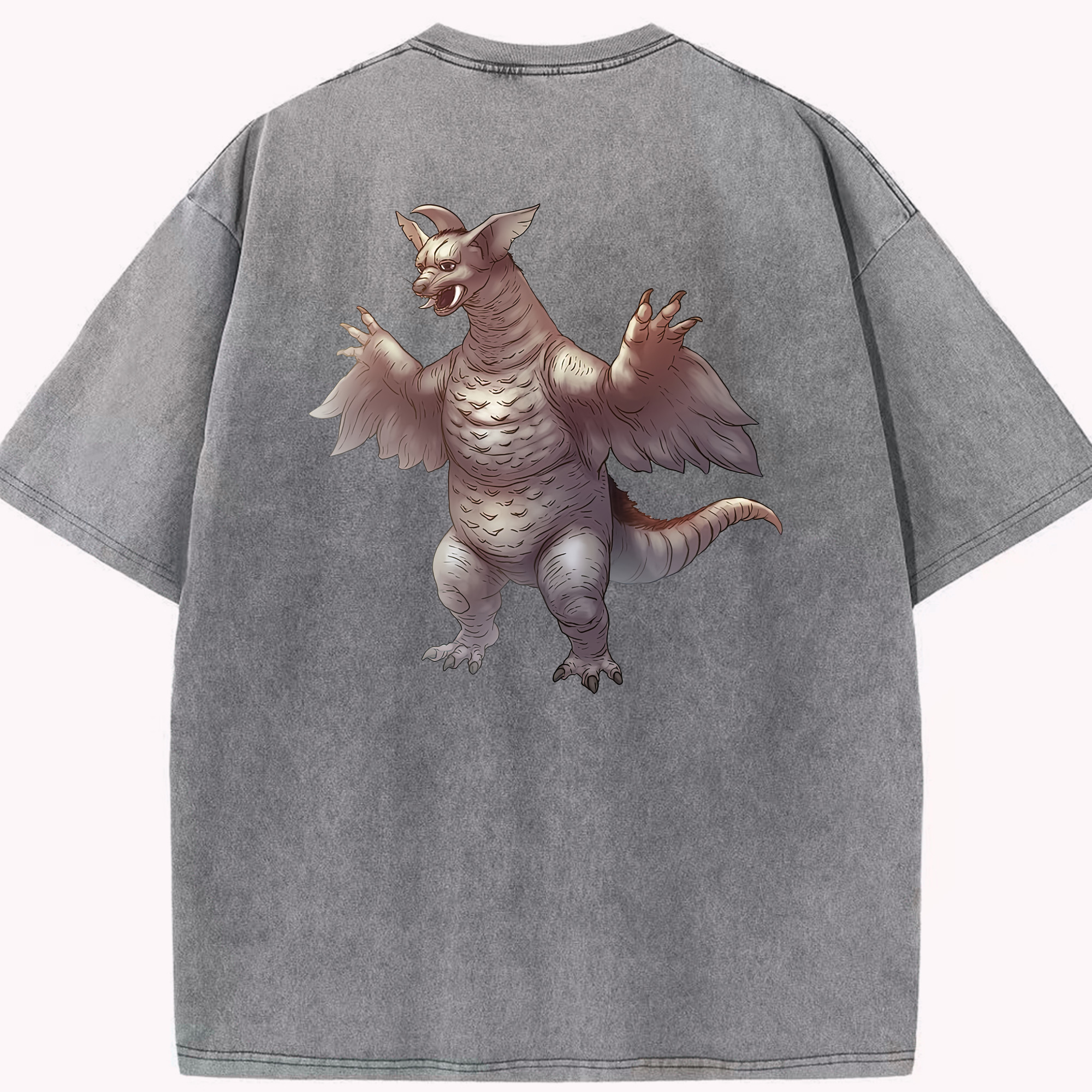 （画像用） ウルトラマン Ultraman 綿100% ヴィンテージ風 半袖Tシャツ（背面プリント）