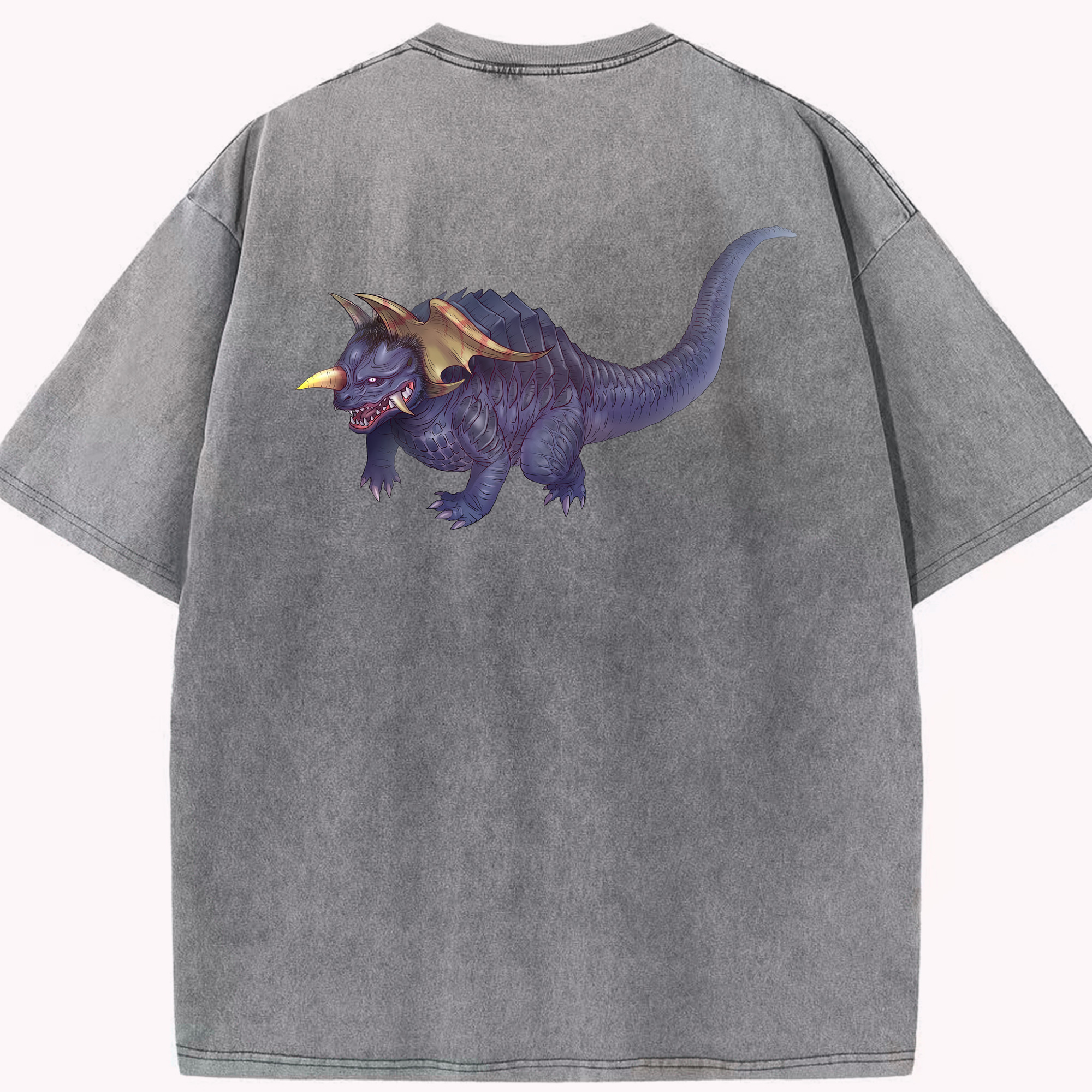 （画像用） ウルトラマン Ultraman 綿100% ヴィンテージ風 半袖Tシャツ（背面プリント）