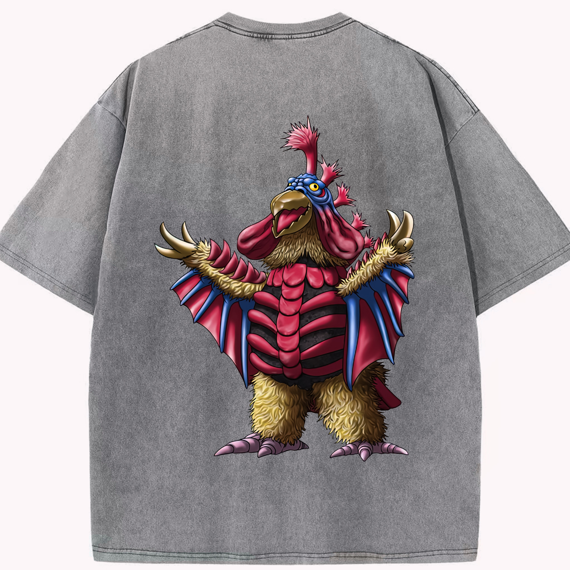 （画像用） ウルトラマン Ultraman 綿100% ヴィンテージ風 半袖Tシャツ（背面プリント）
