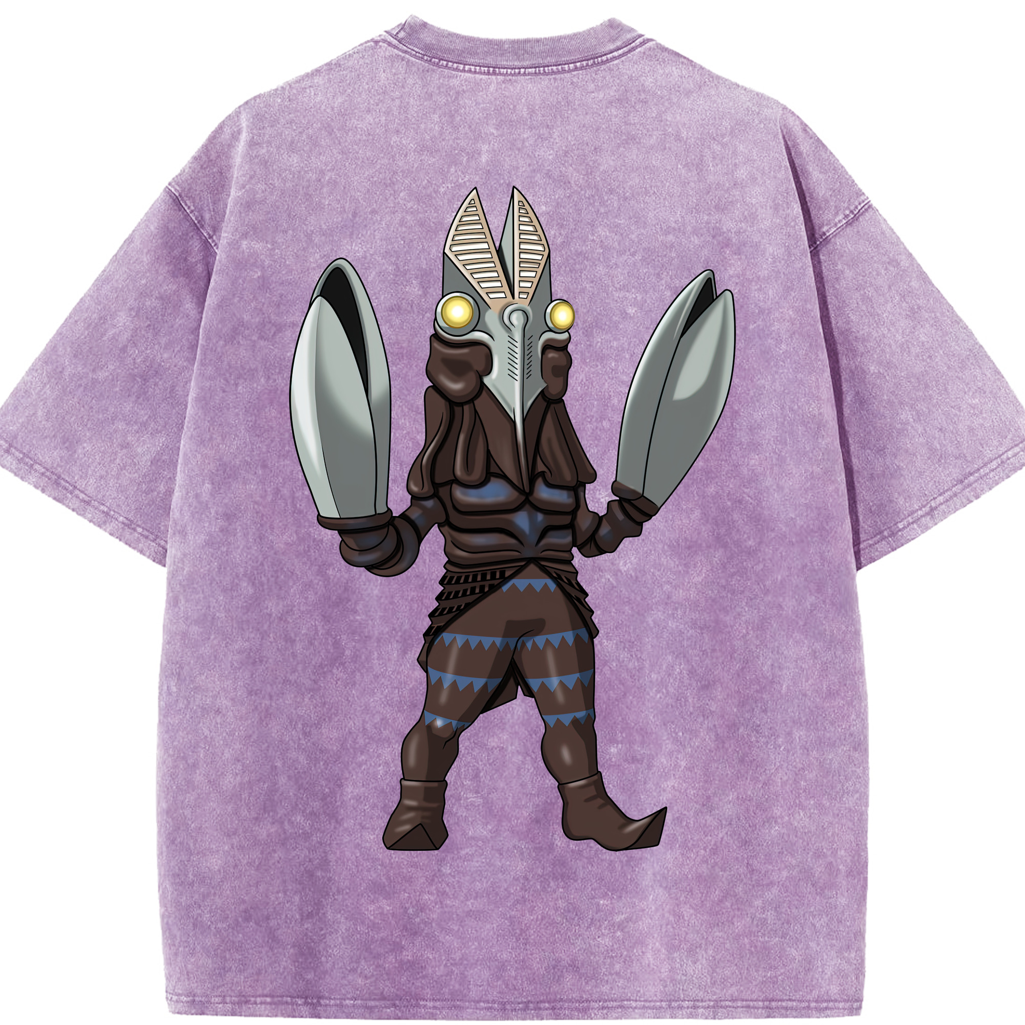 （画像用） ウルトラマン Ultraman 綿100% ヴィンテージ風 半袖Tシャツ（背面プリント）
