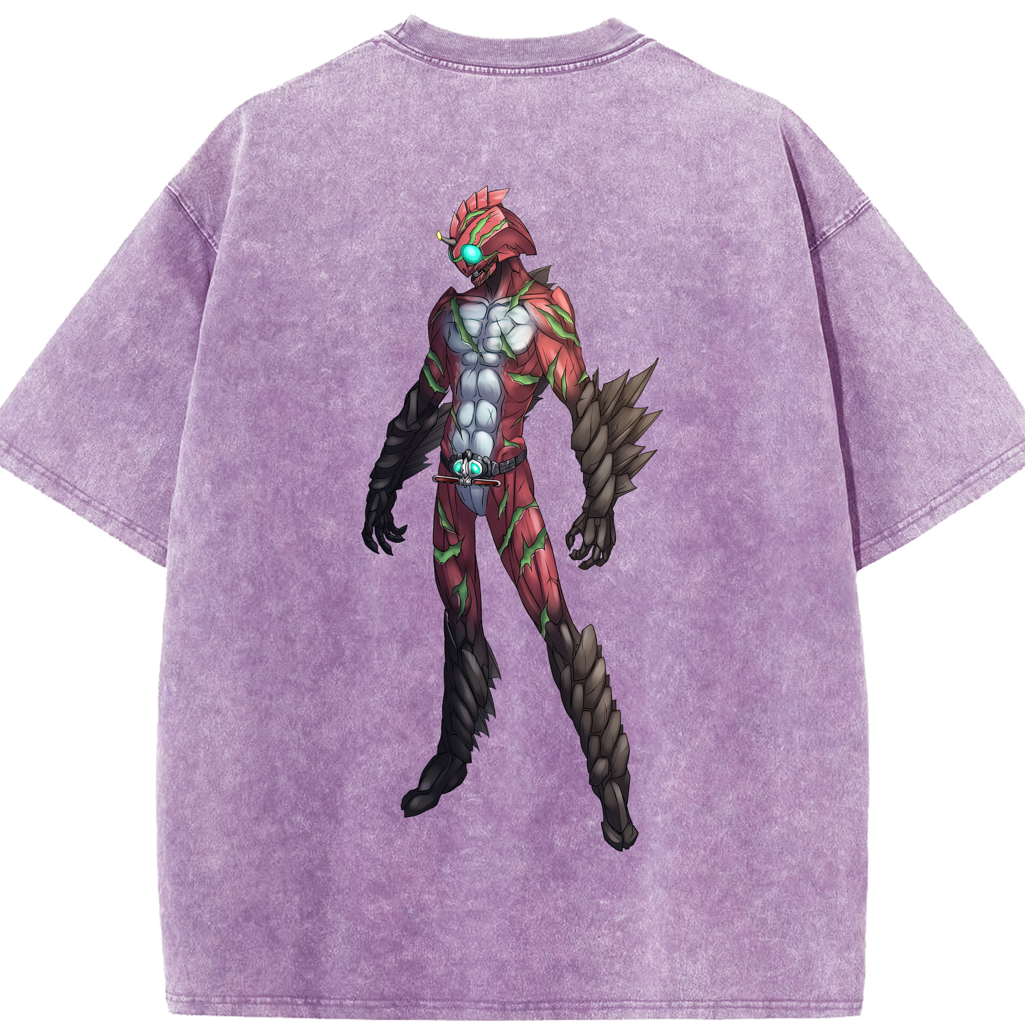 （画像用） ウルトラマン Ultraman 綿100% ヴィンテージ風 半袖Tシャツ（背面プリント）