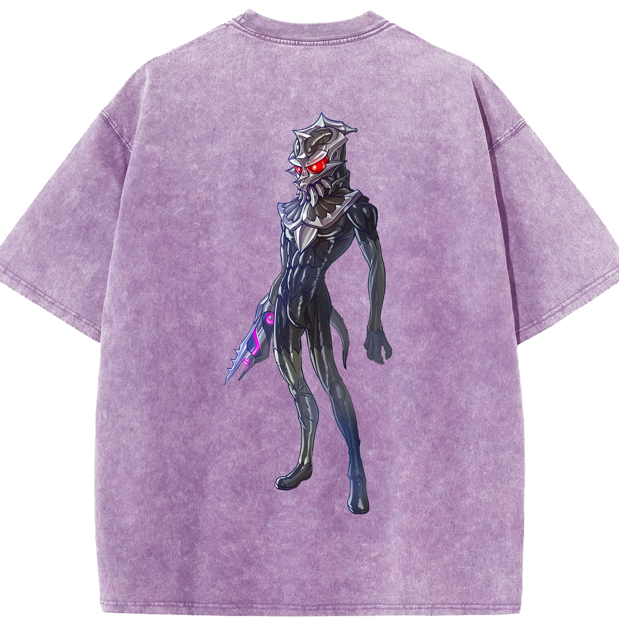 （画像用） ウルトラマン Ultraman 綿100% ヴィンテージ風 半袖Tシャツ（背面プリント）