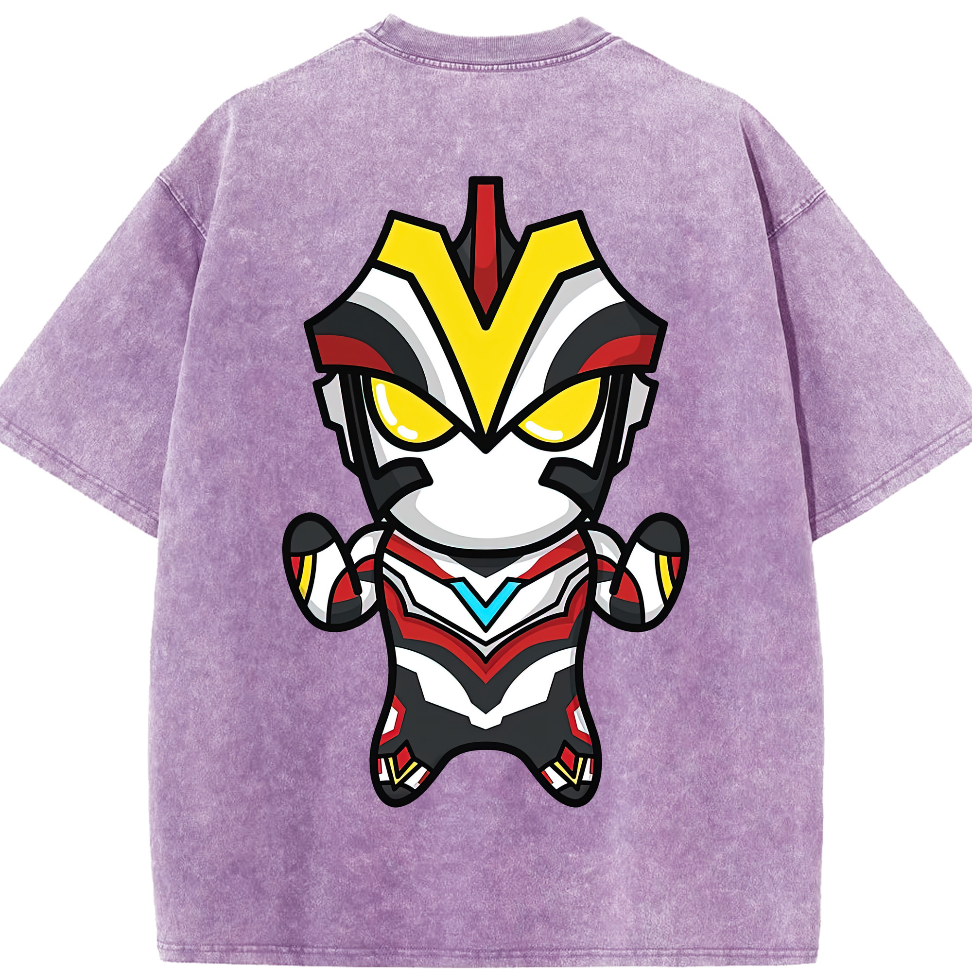 （画像用） ウルトラマン Ultraman 綿100% ヴィンテージ風 半袖Tシャツ（背面プリント）