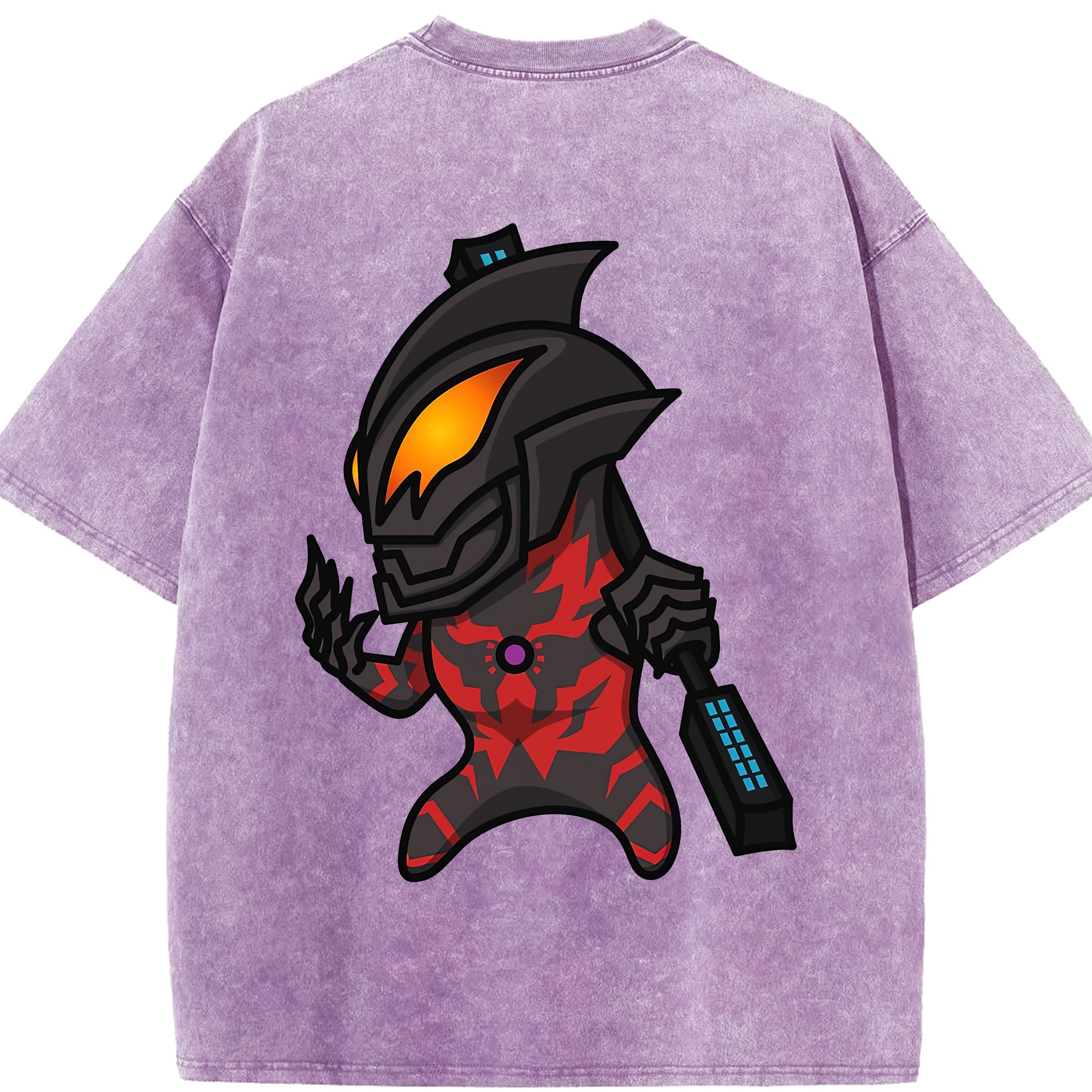 （画像用） ウルトラマン Ultraman 綿100% ヴィンテージ風 半袖Tシャツ（背面プリント）