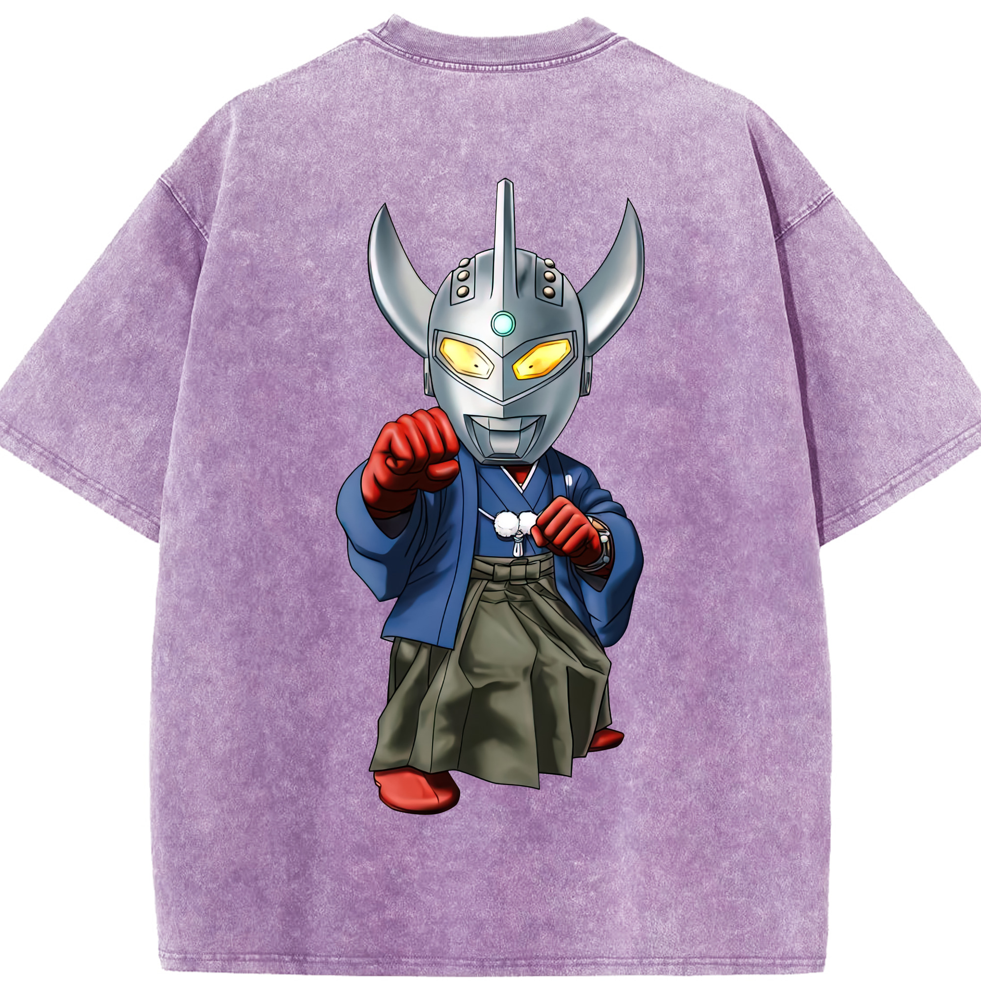 （画像用） ウルトラマン Ultraman 綿100% ヴィンテージ風 半袖Tシャツ（背面プリント）
