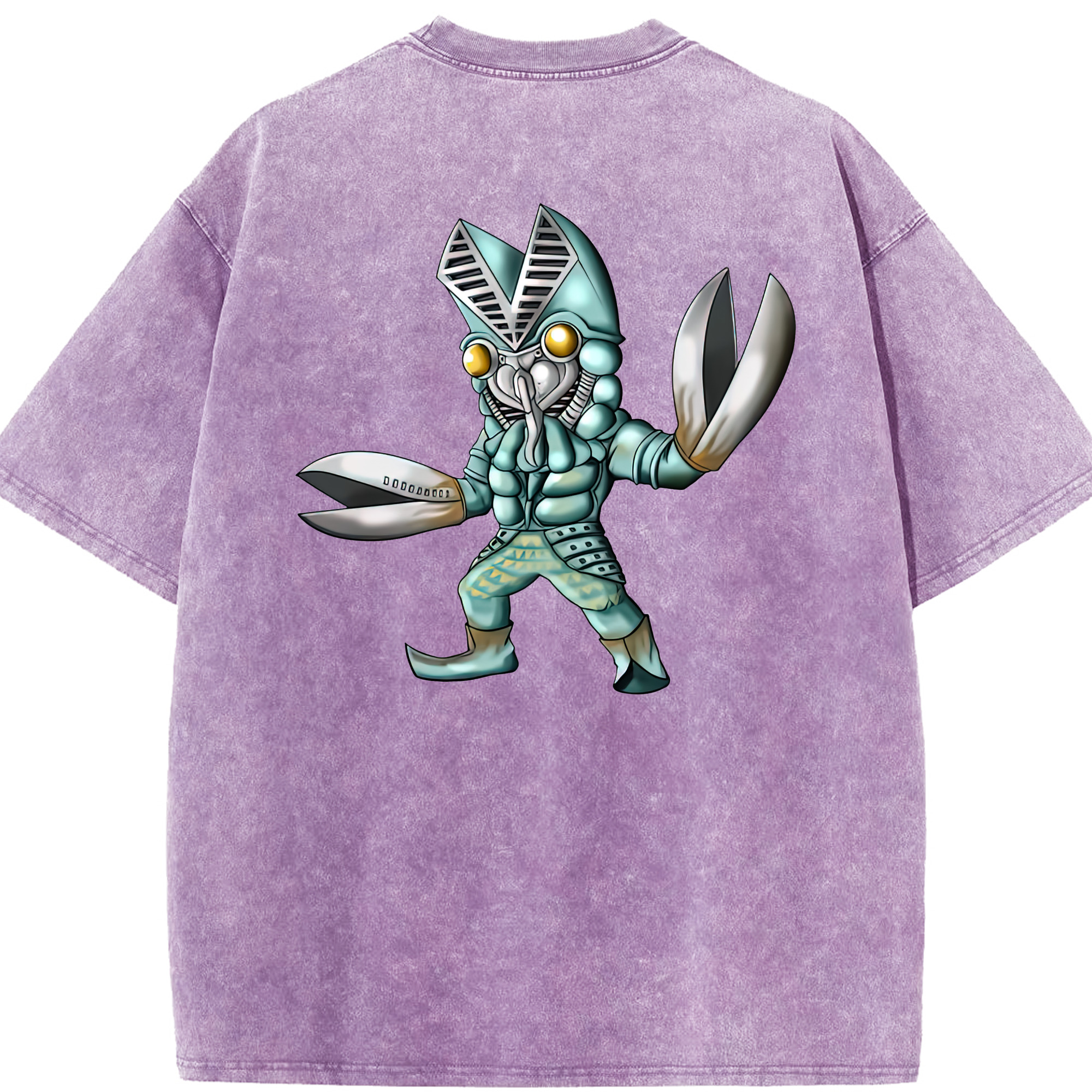 （画像用） ウルトラマン Ultraman 綿100% ヴィンテージ風 半袖Tシャツ（背面プリント）