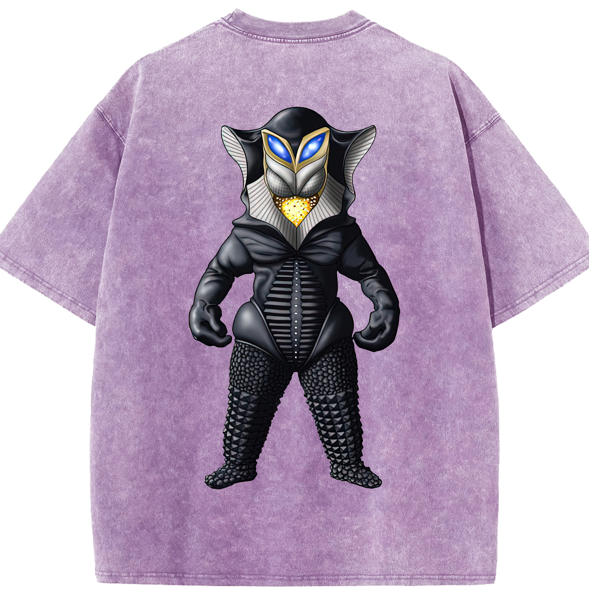（画像用） ウルトラマン Ultraman 綿100% ヴィンテージ風 半袖Tシャツ（背面プリント）