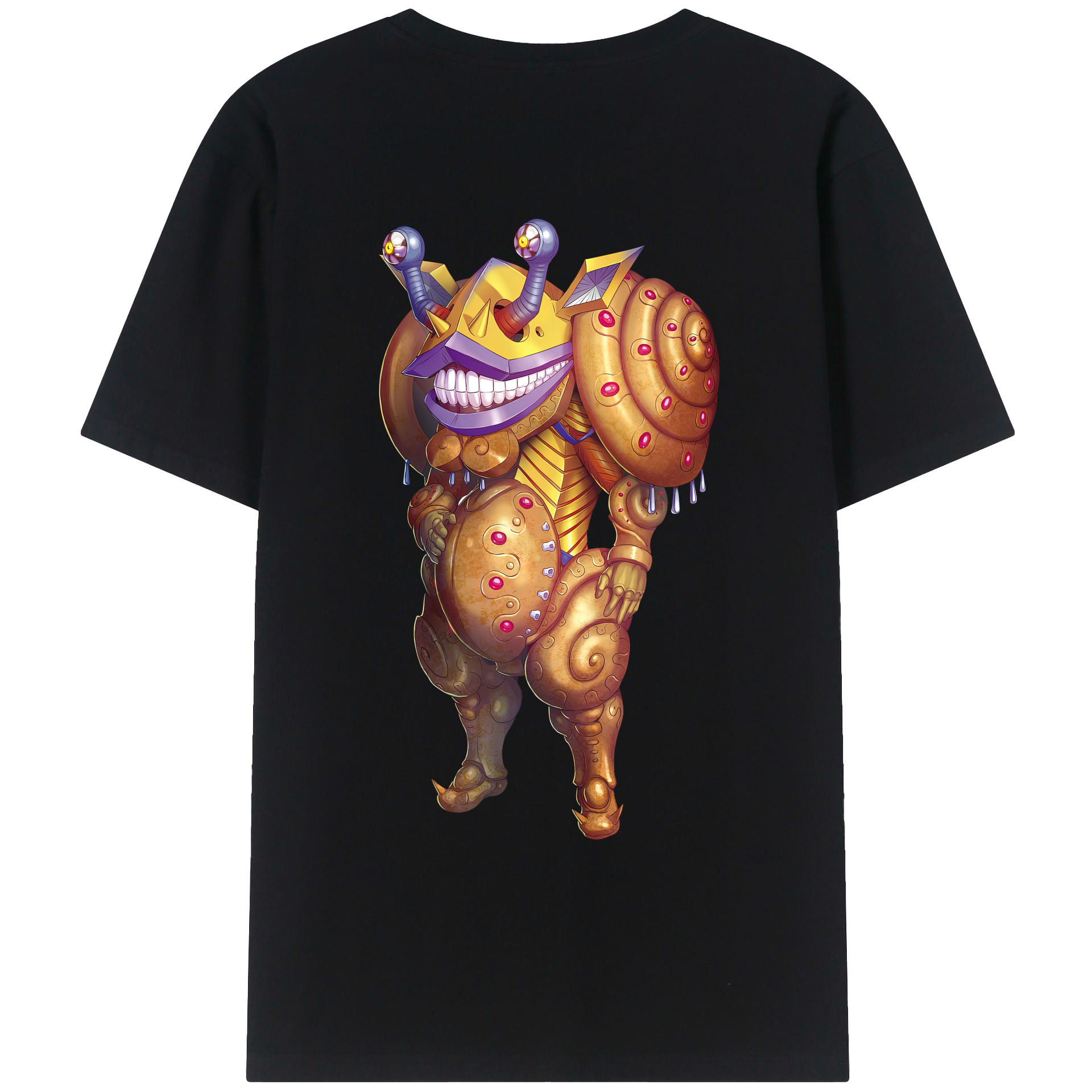 （画像用） ウルトラマン Ultraman 綿100％ メンズ半袖Tシャツ（バックプリント） 通気性